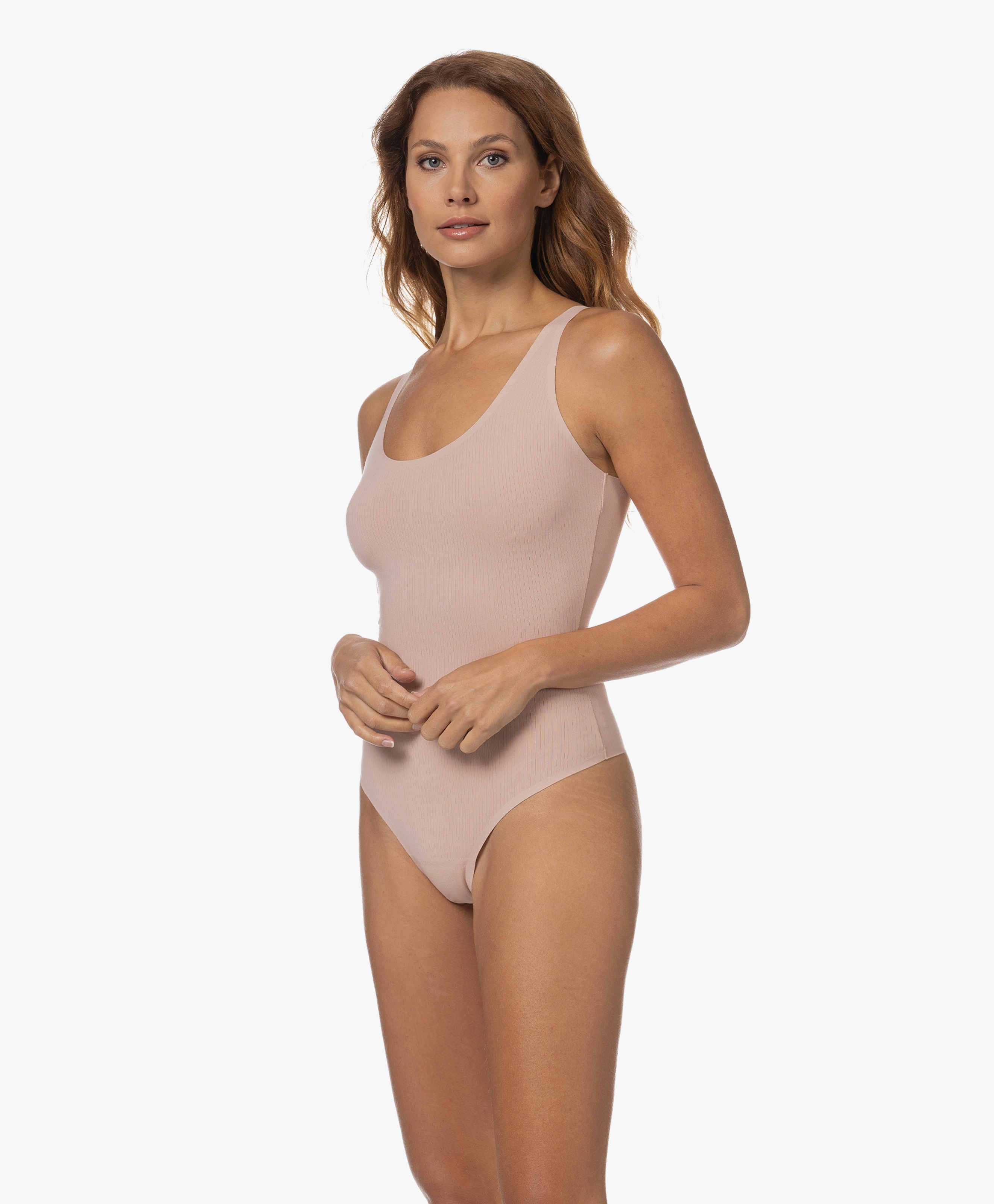 Ribjersey String Body