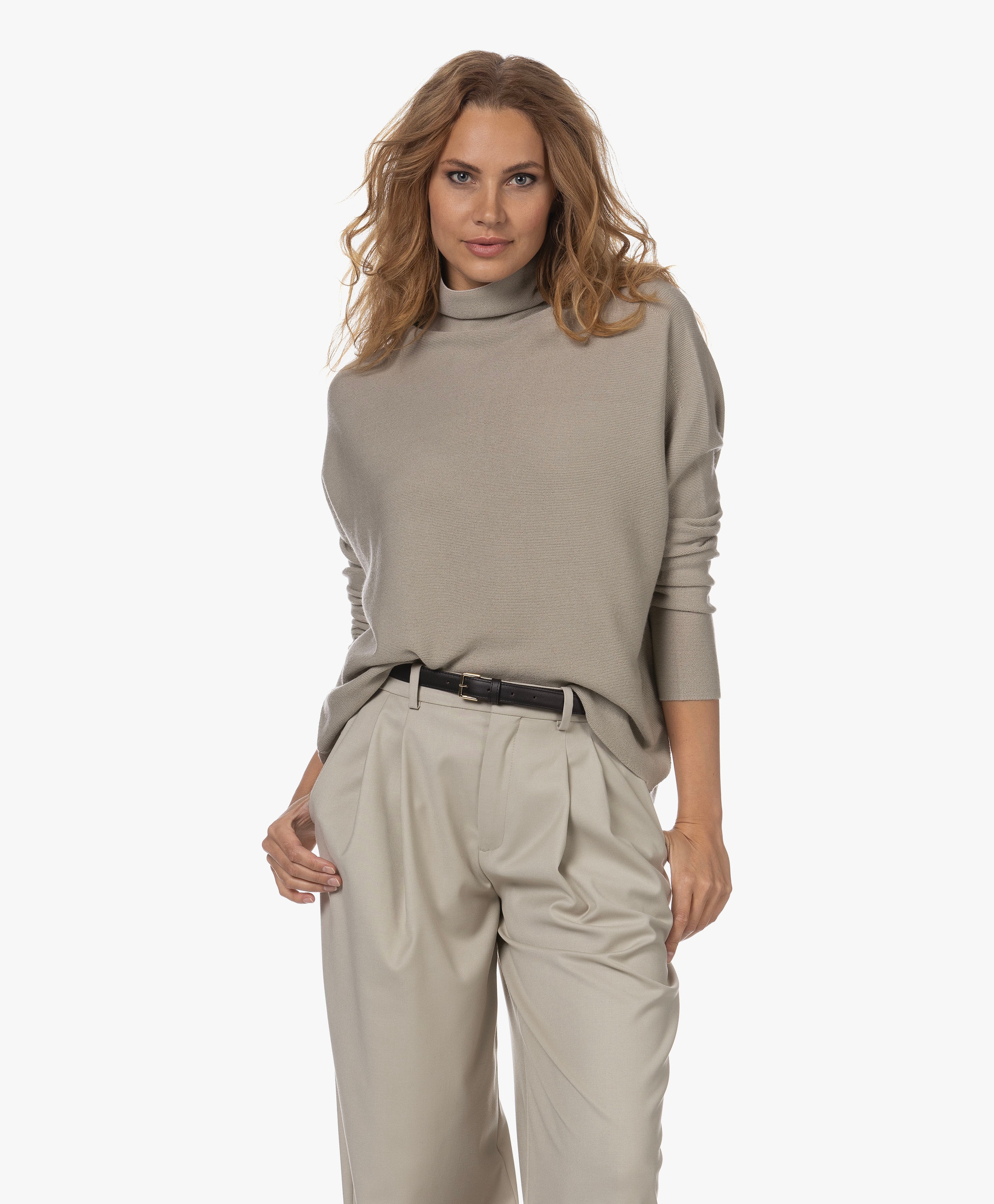 Liora Virgin Wool Turtleneck Sweater