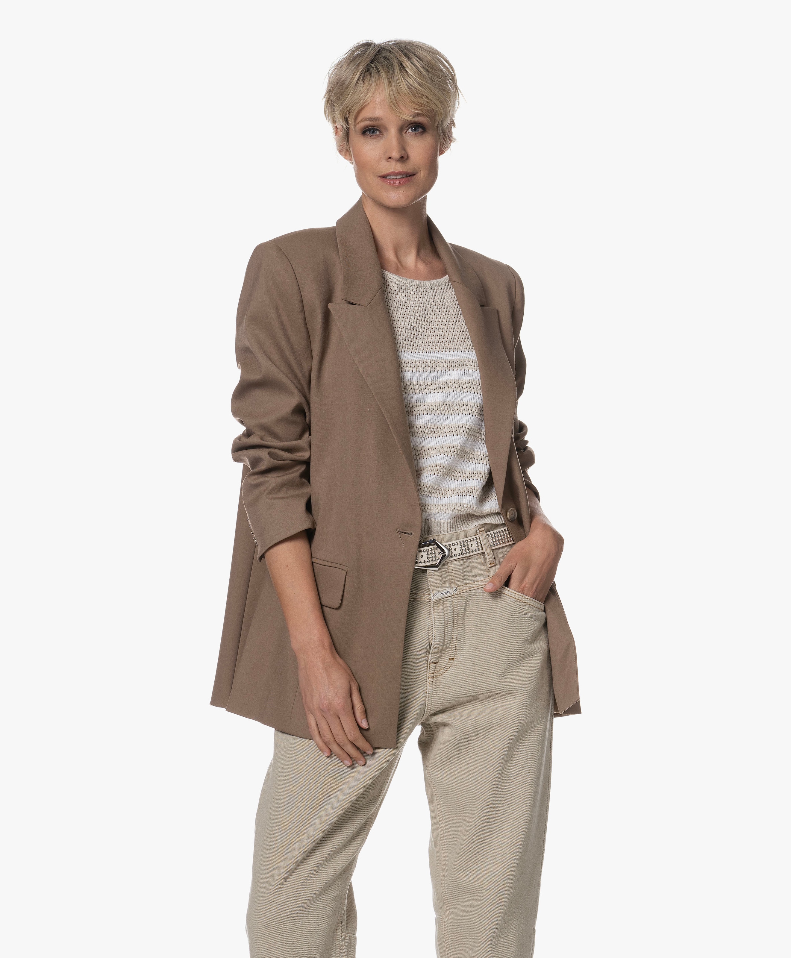 Sussima Wol-Viscosemix Blazer