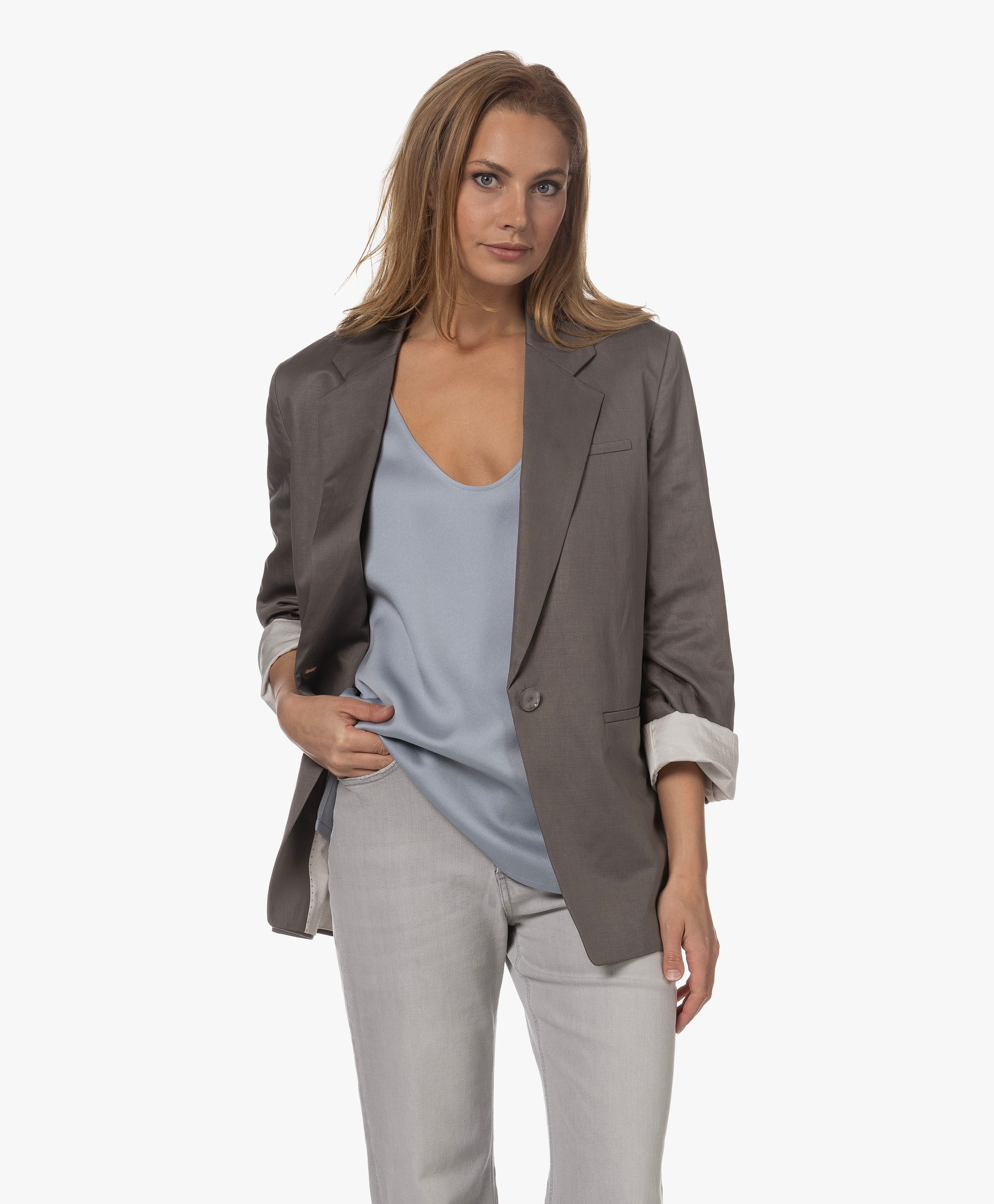 Mowtie Blazer in Linnenmix