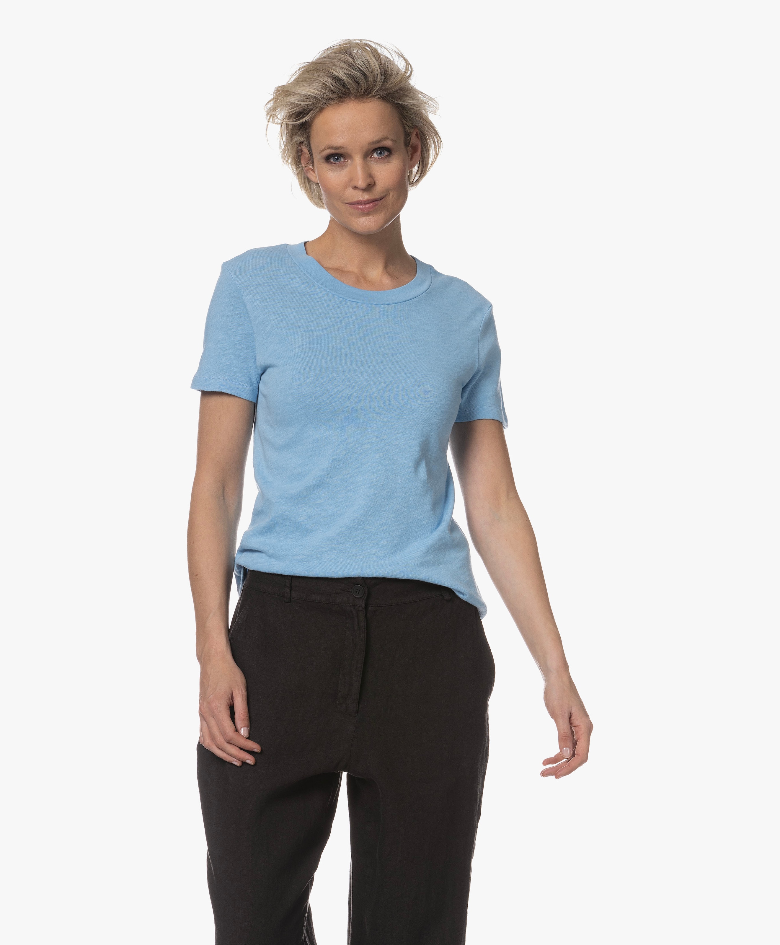 Sonoma Katoenen Slub T-shirt