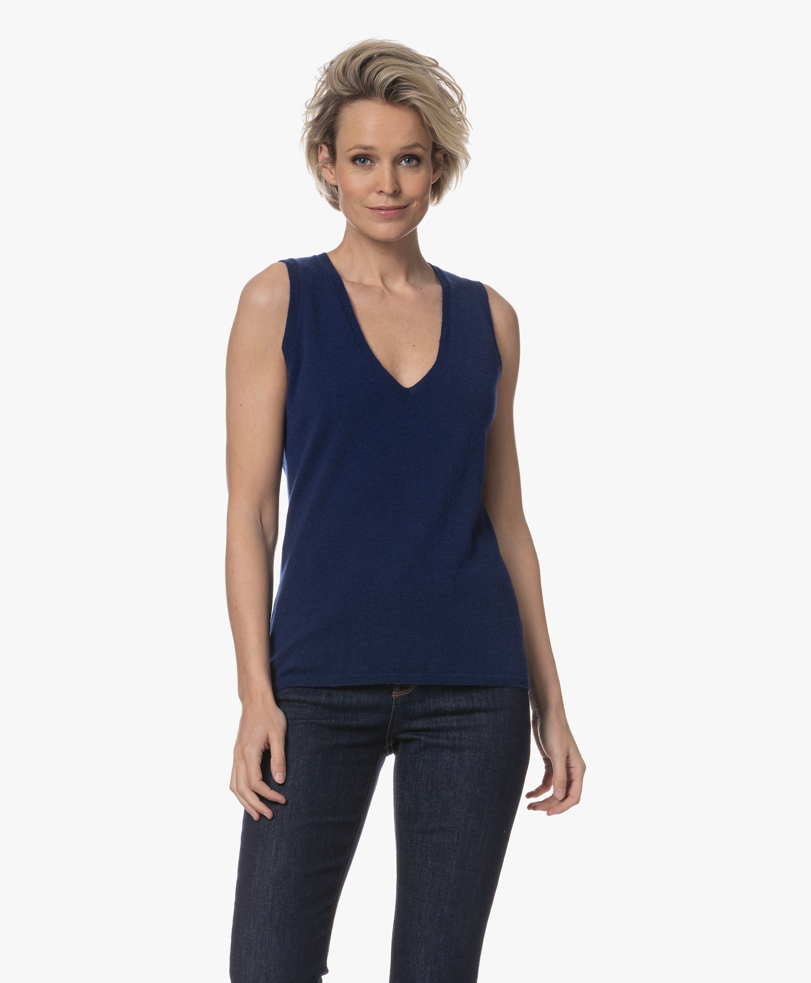 Sofya Cashmere V-hals Spencer