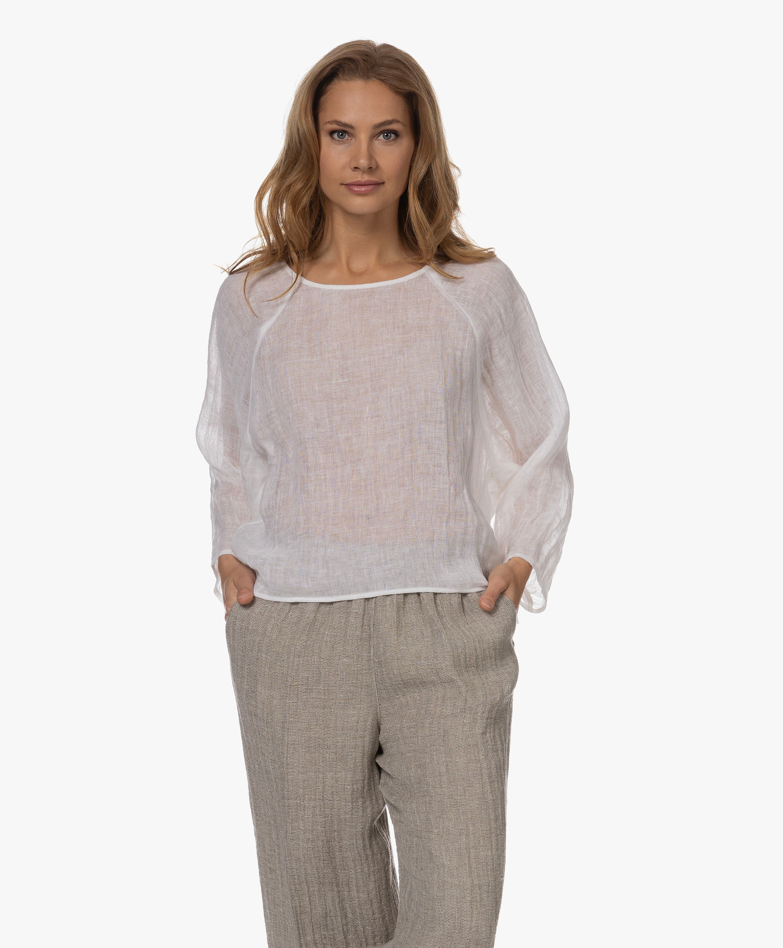 Nialini Linnen Blouse