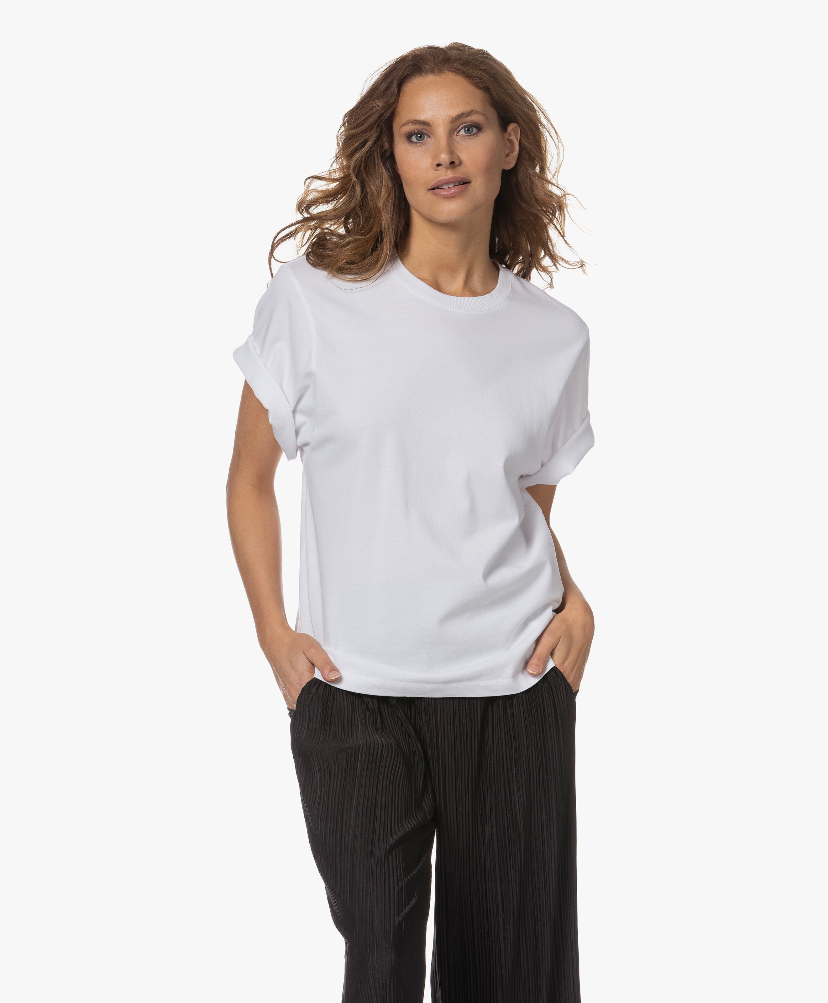 Edjy T-shirt met Cut-Out Achter