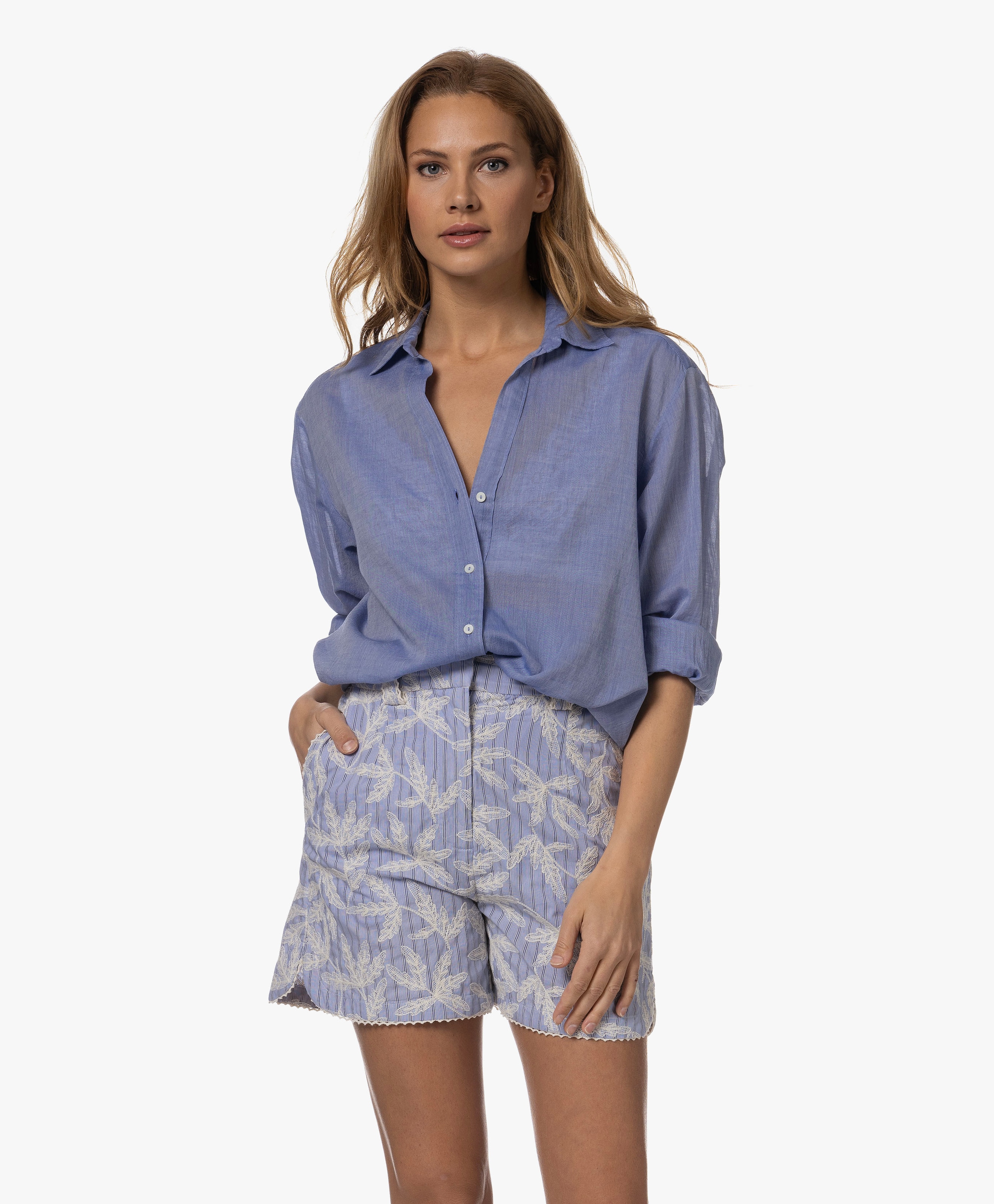 Centia Katoenvoile Blouse