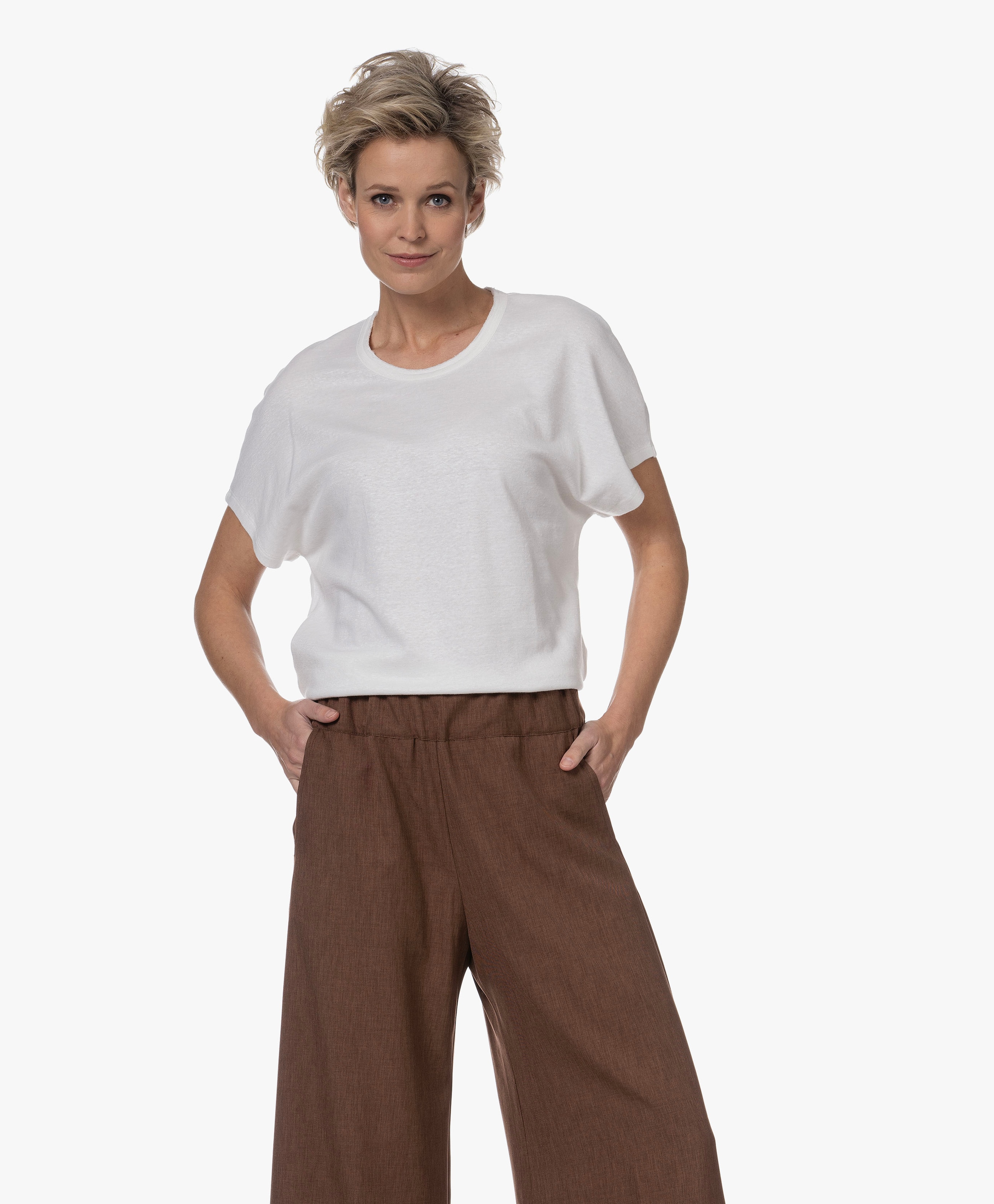 Linnen Relaxed T-shirt