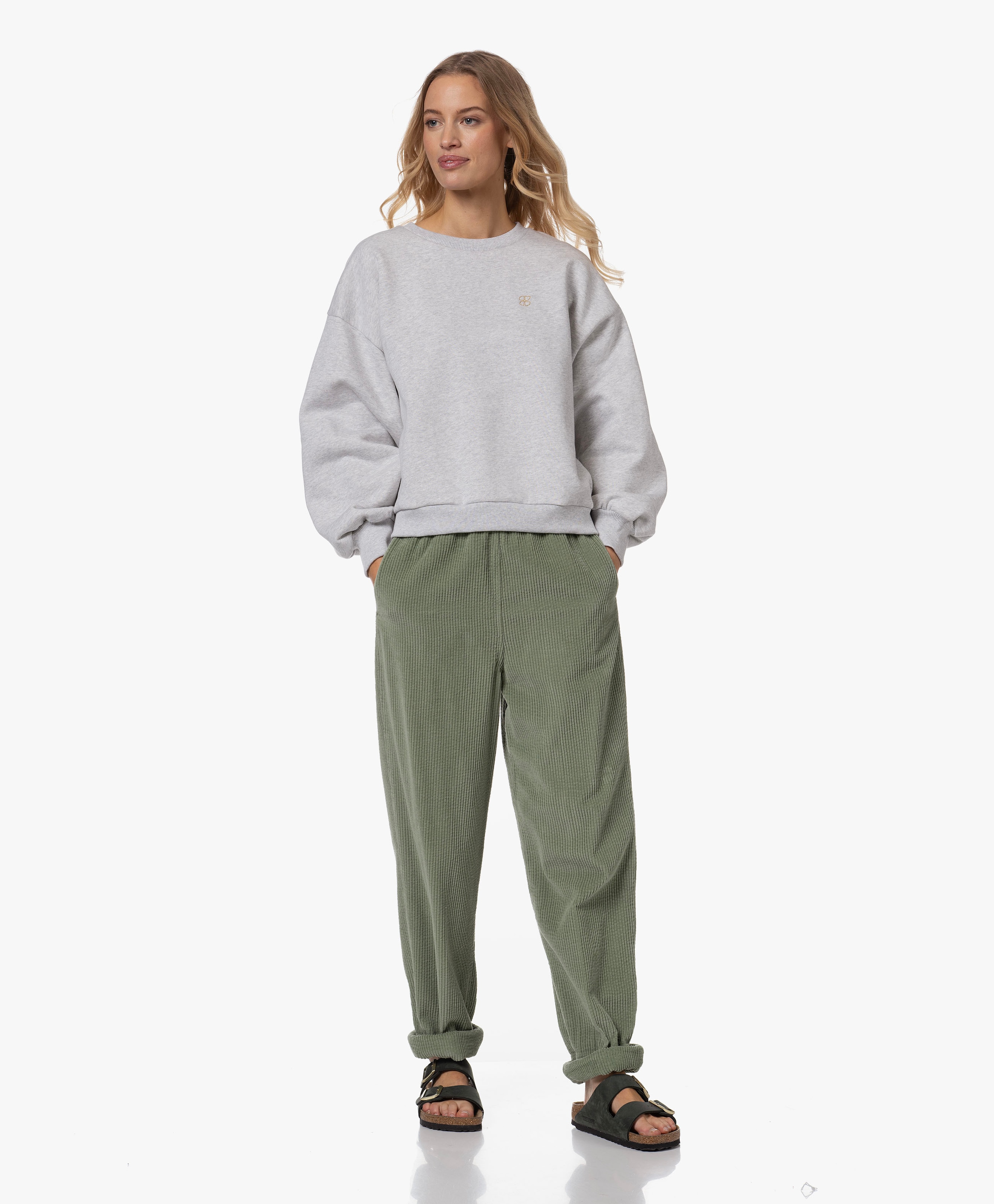Padow Loose-fit Corduroy Broek