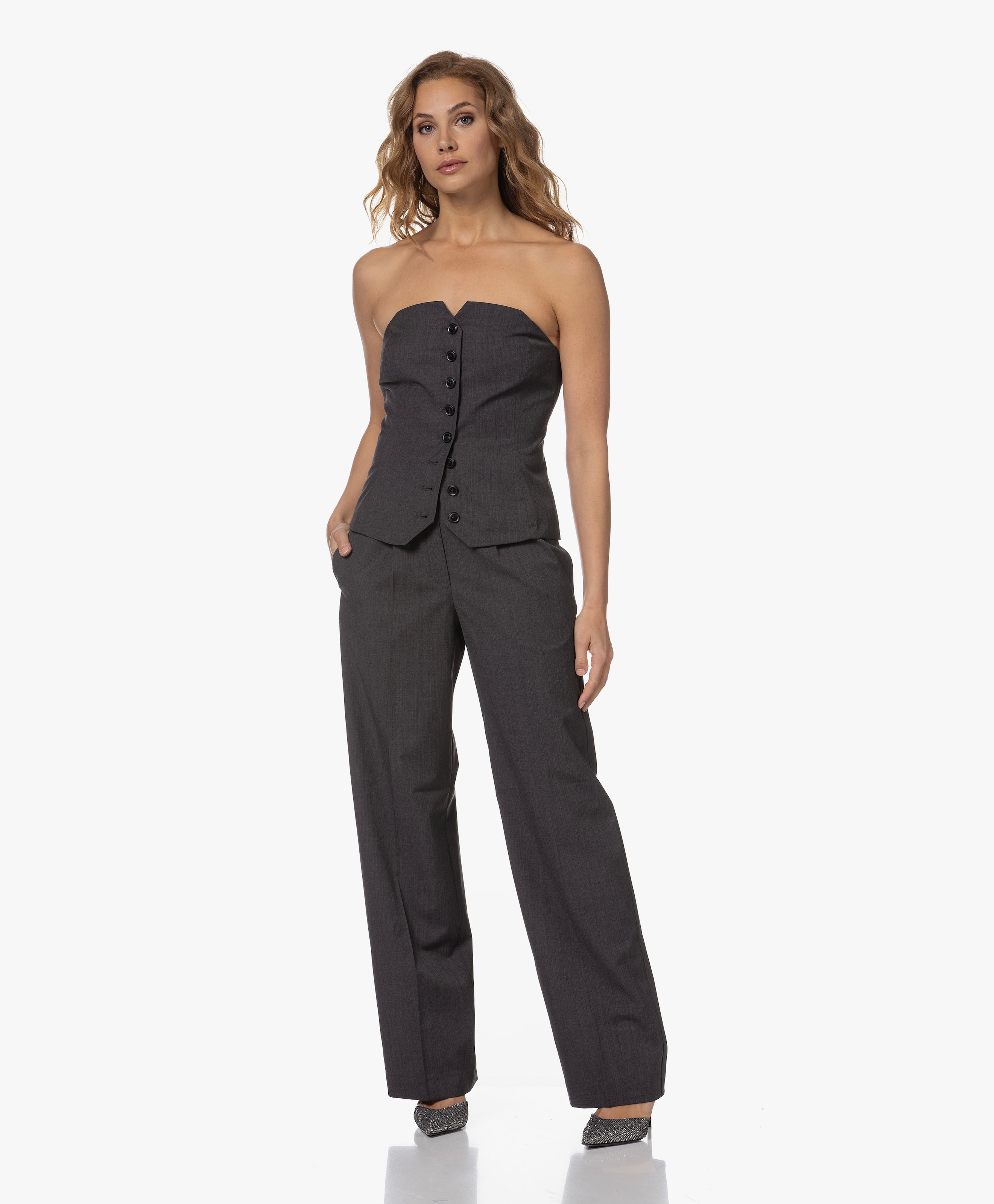 Saellen Strapless Top