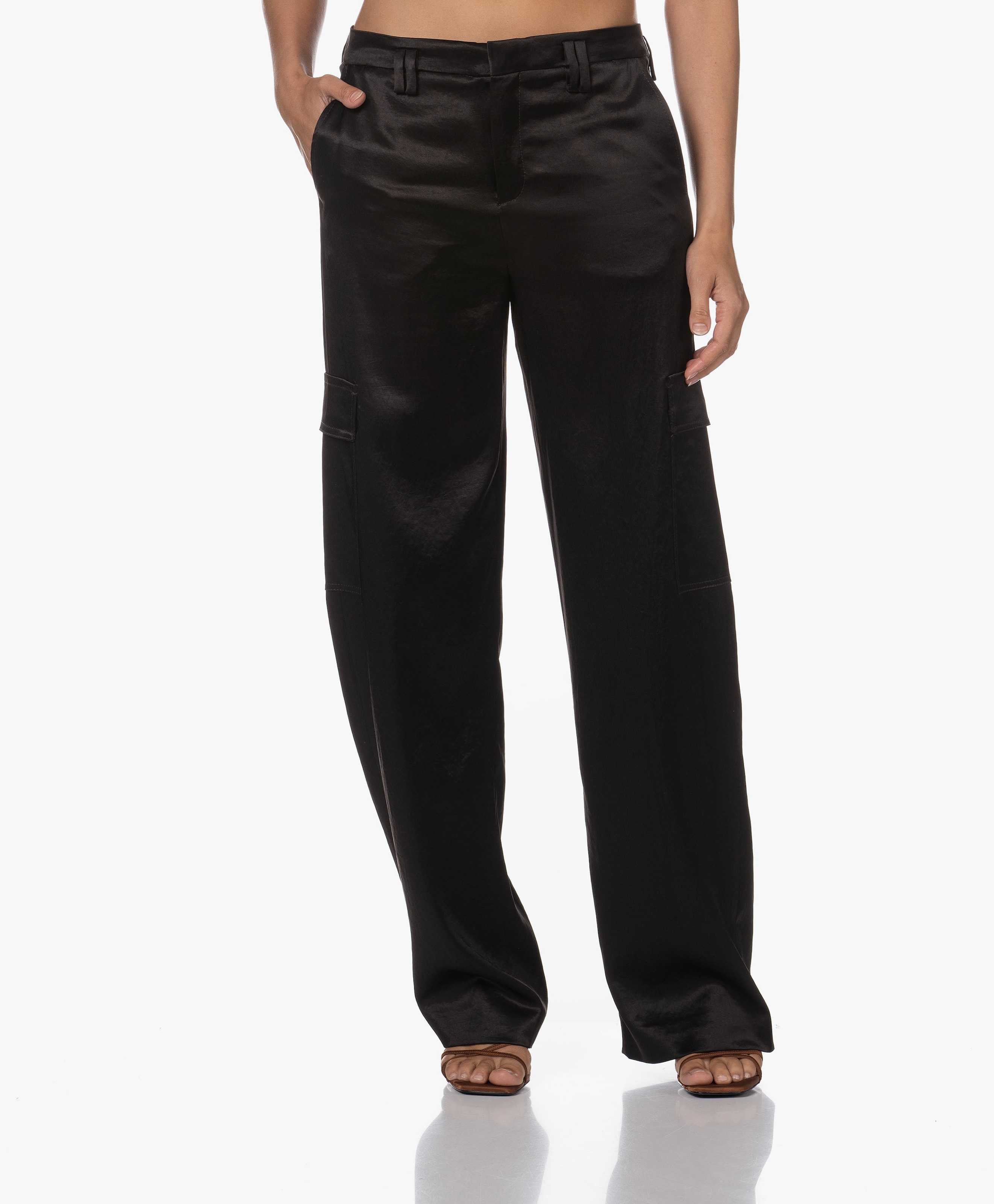 Ductile Satin Cargo Pants