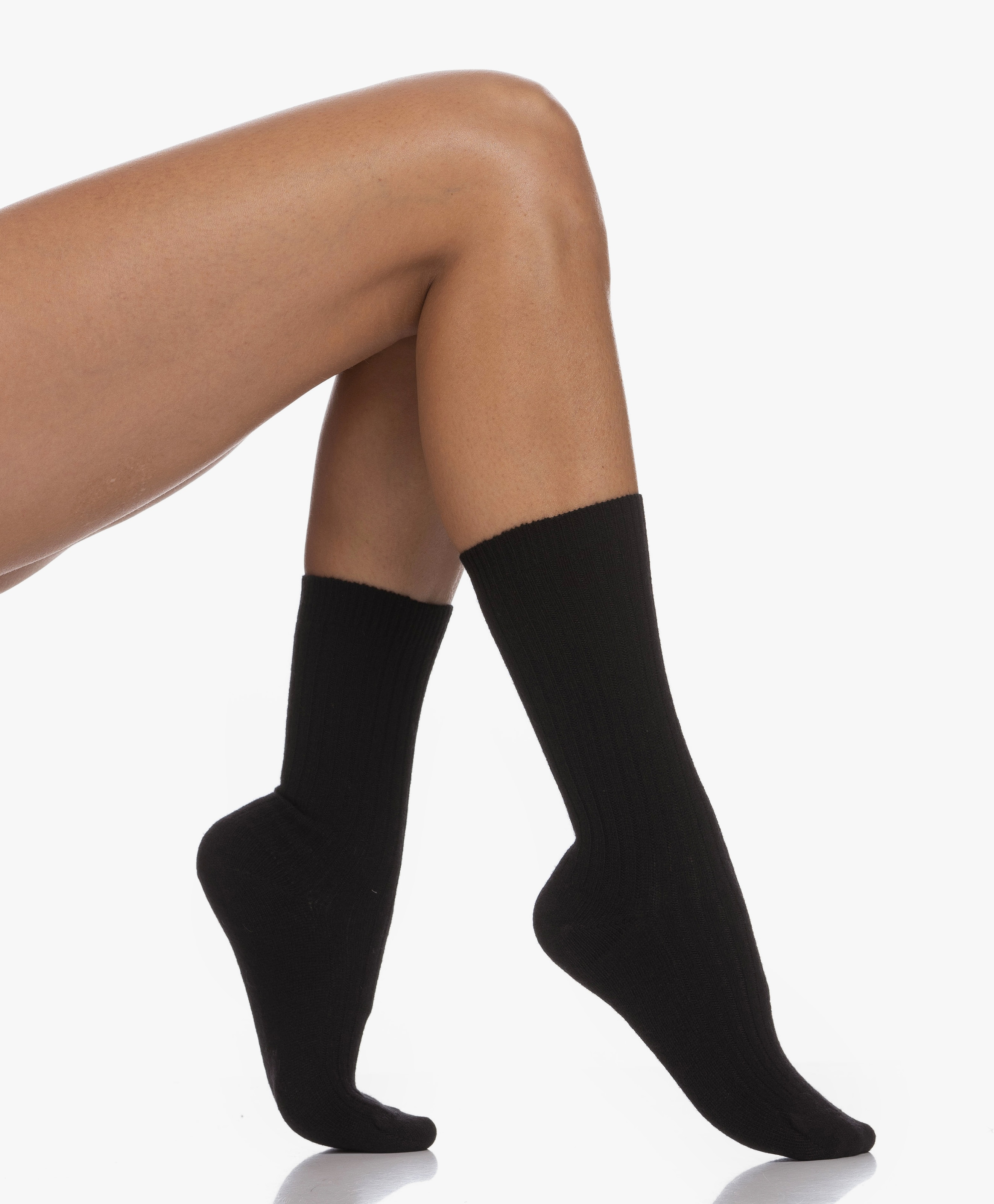 Rib Knitted Socks