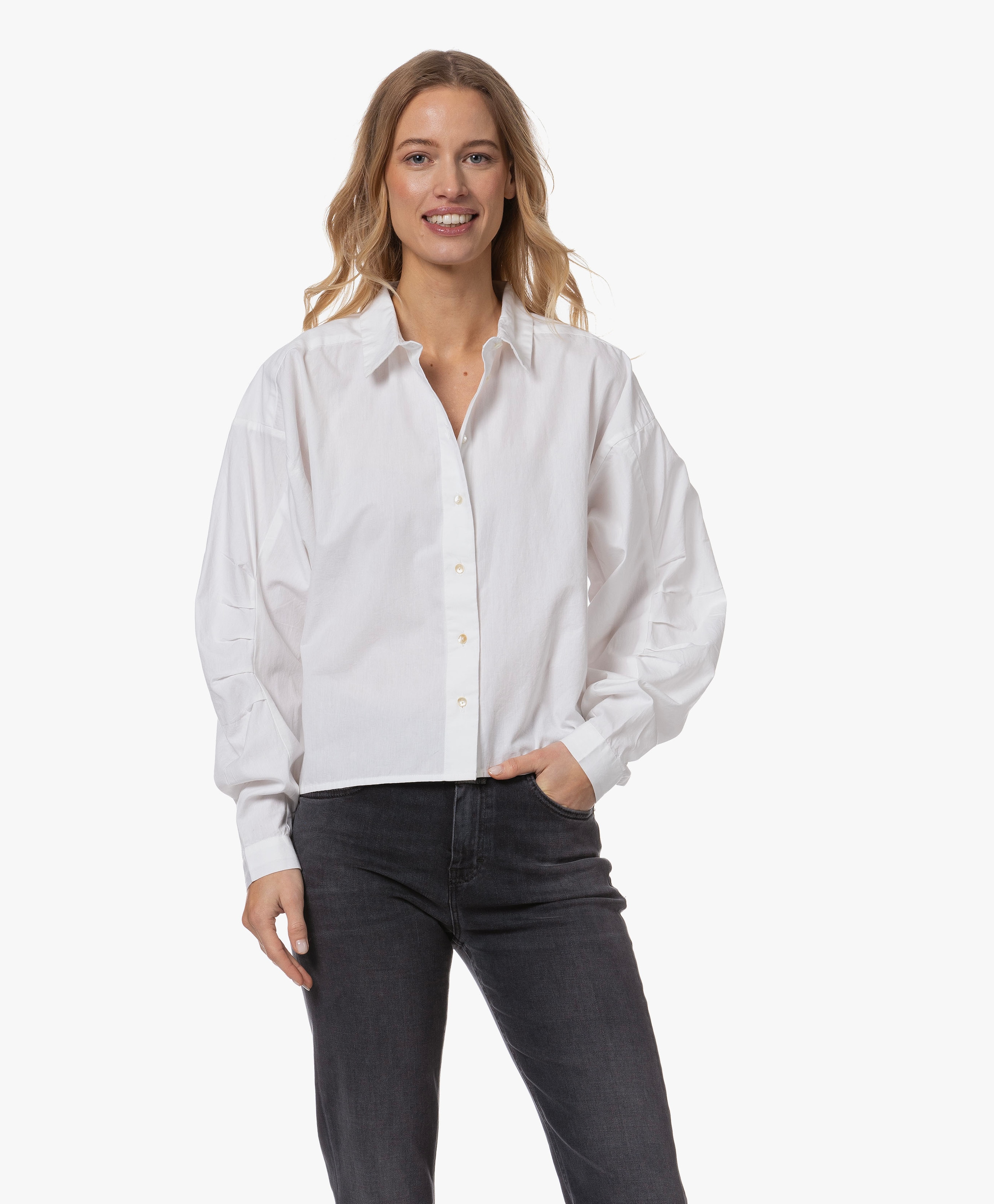 Penny Poplin Blouse