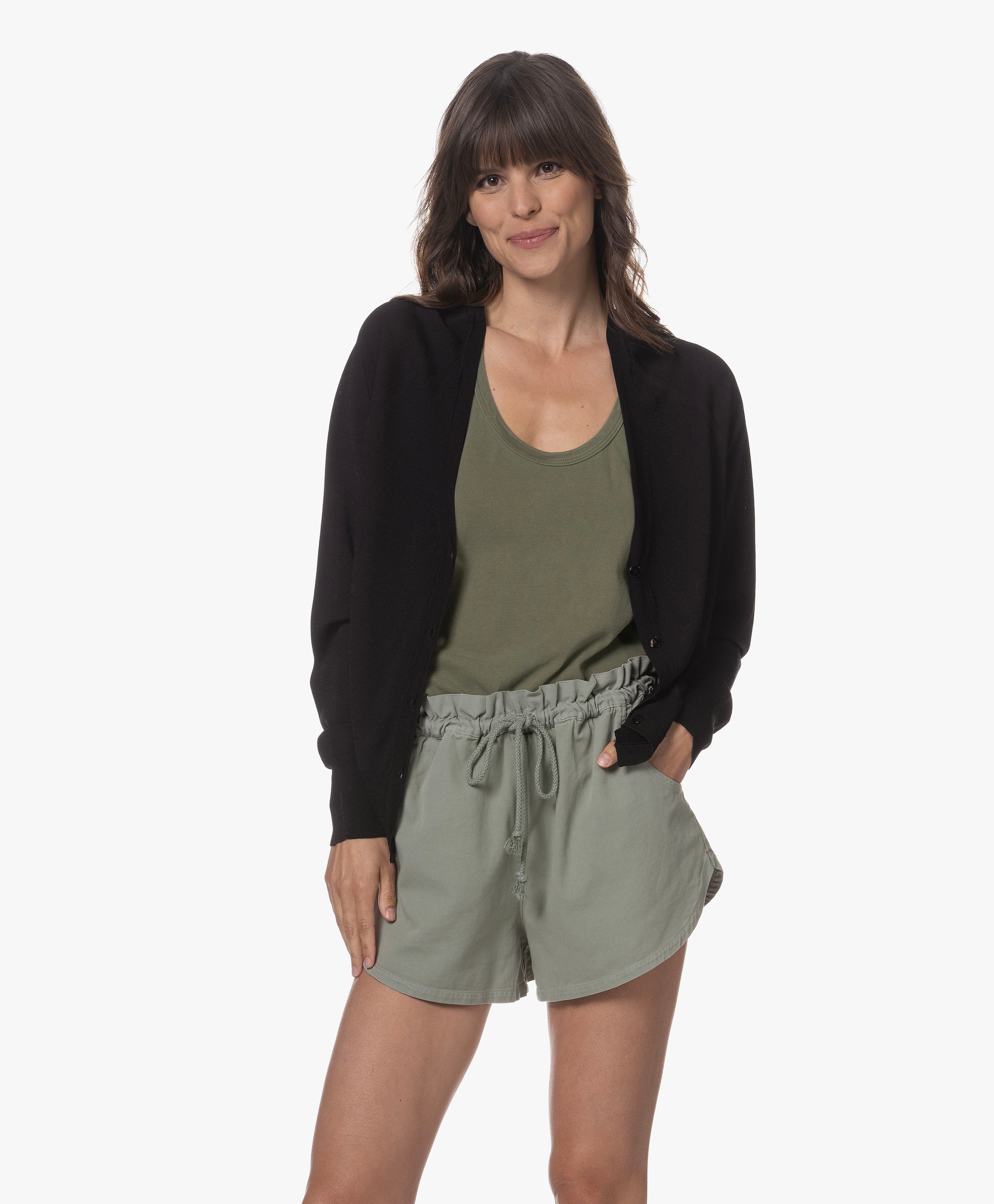 Viscosemix V-hals Vest