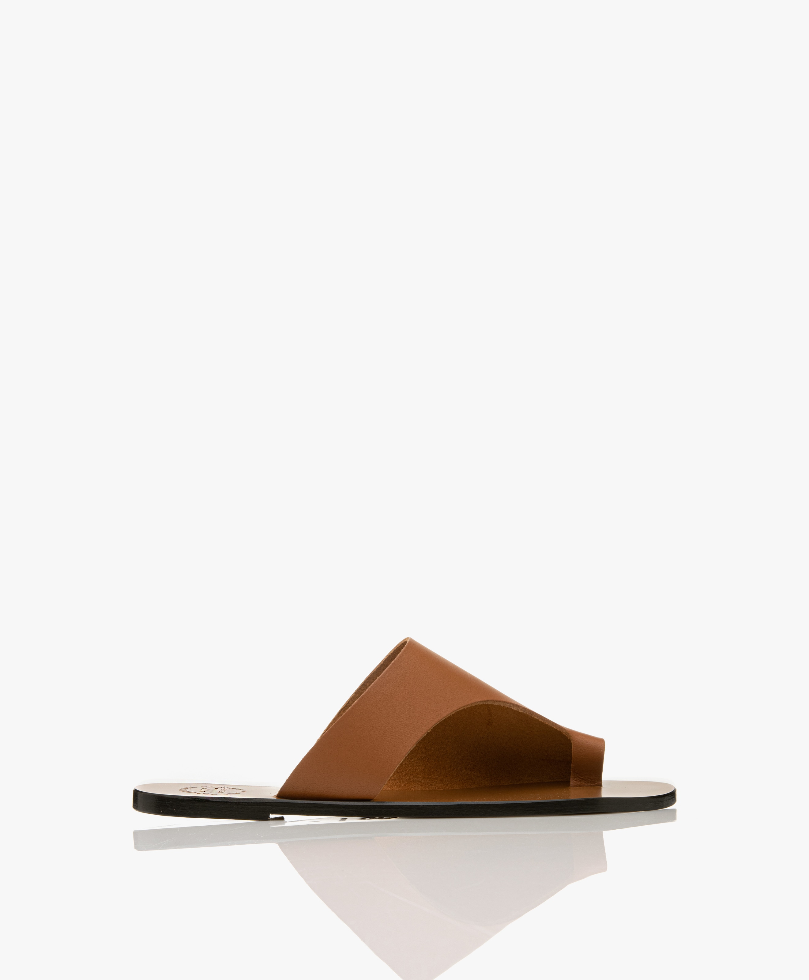 Rosa Leather Slipper Sandals