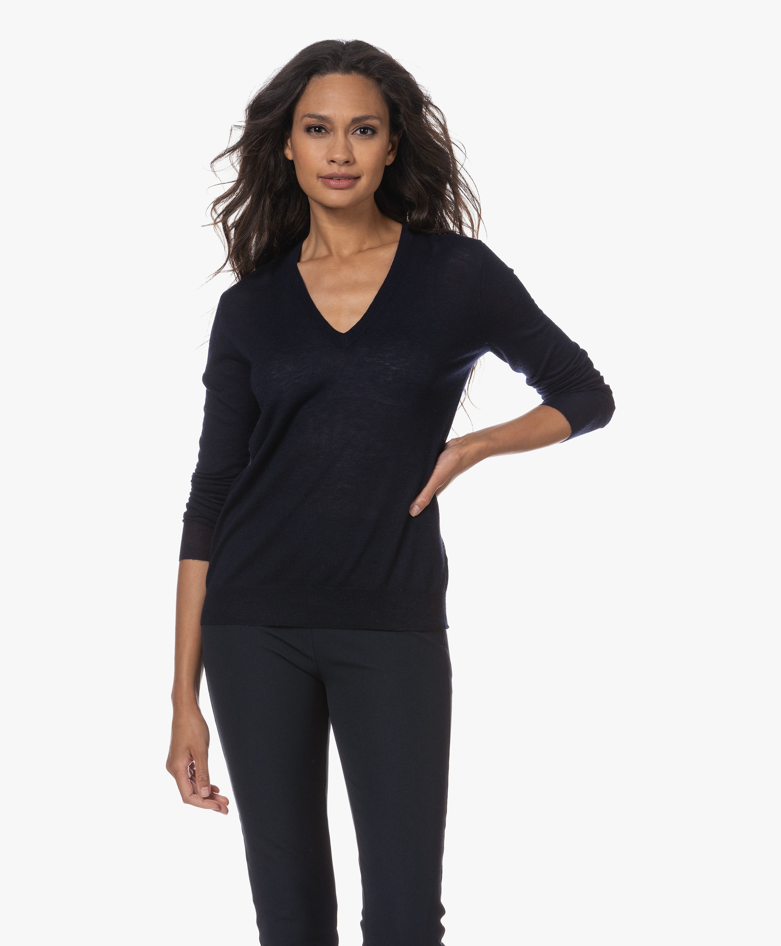 Cashair Cashmere V-hals Trui