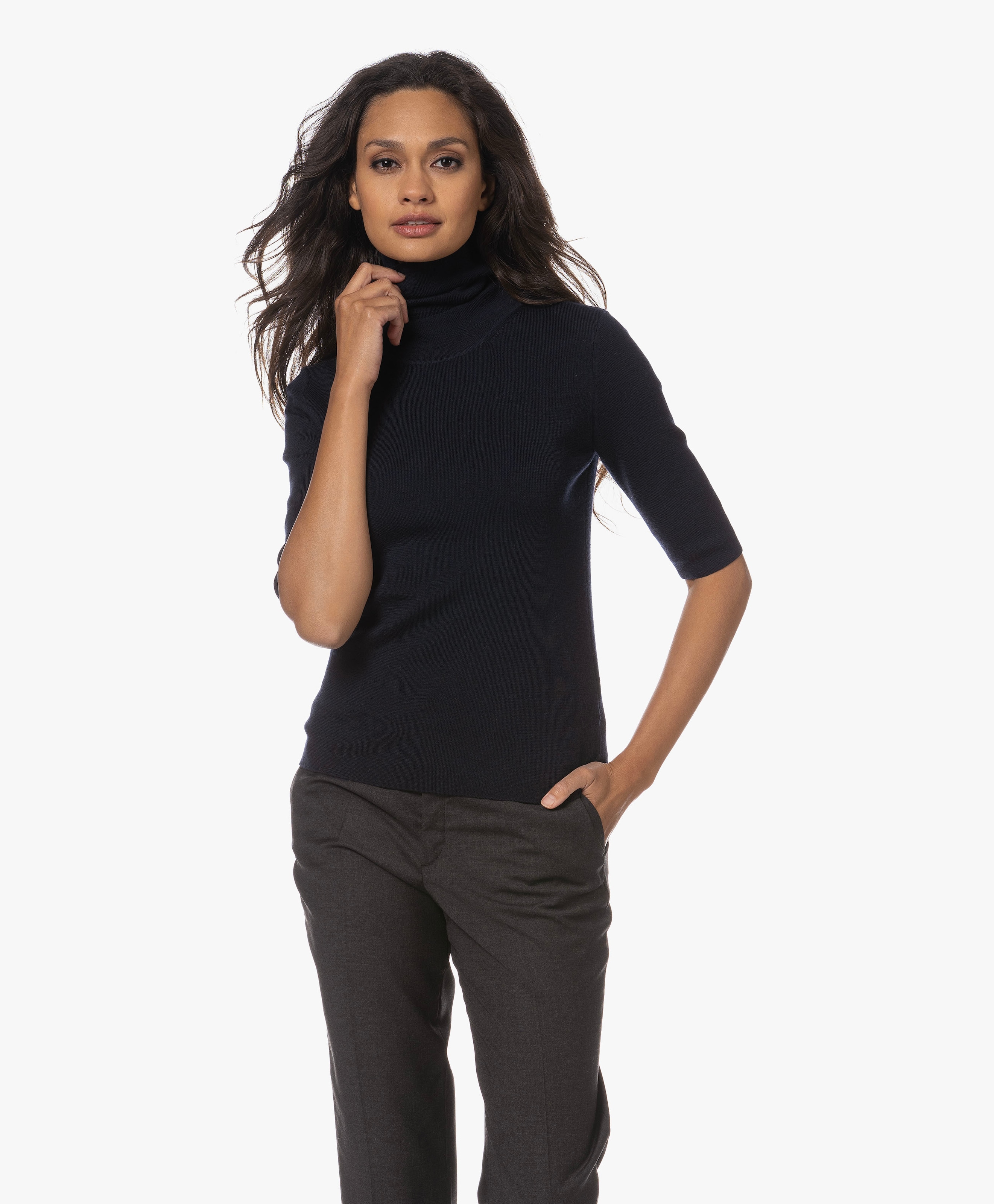 Merino Elbow Sleeve Trui