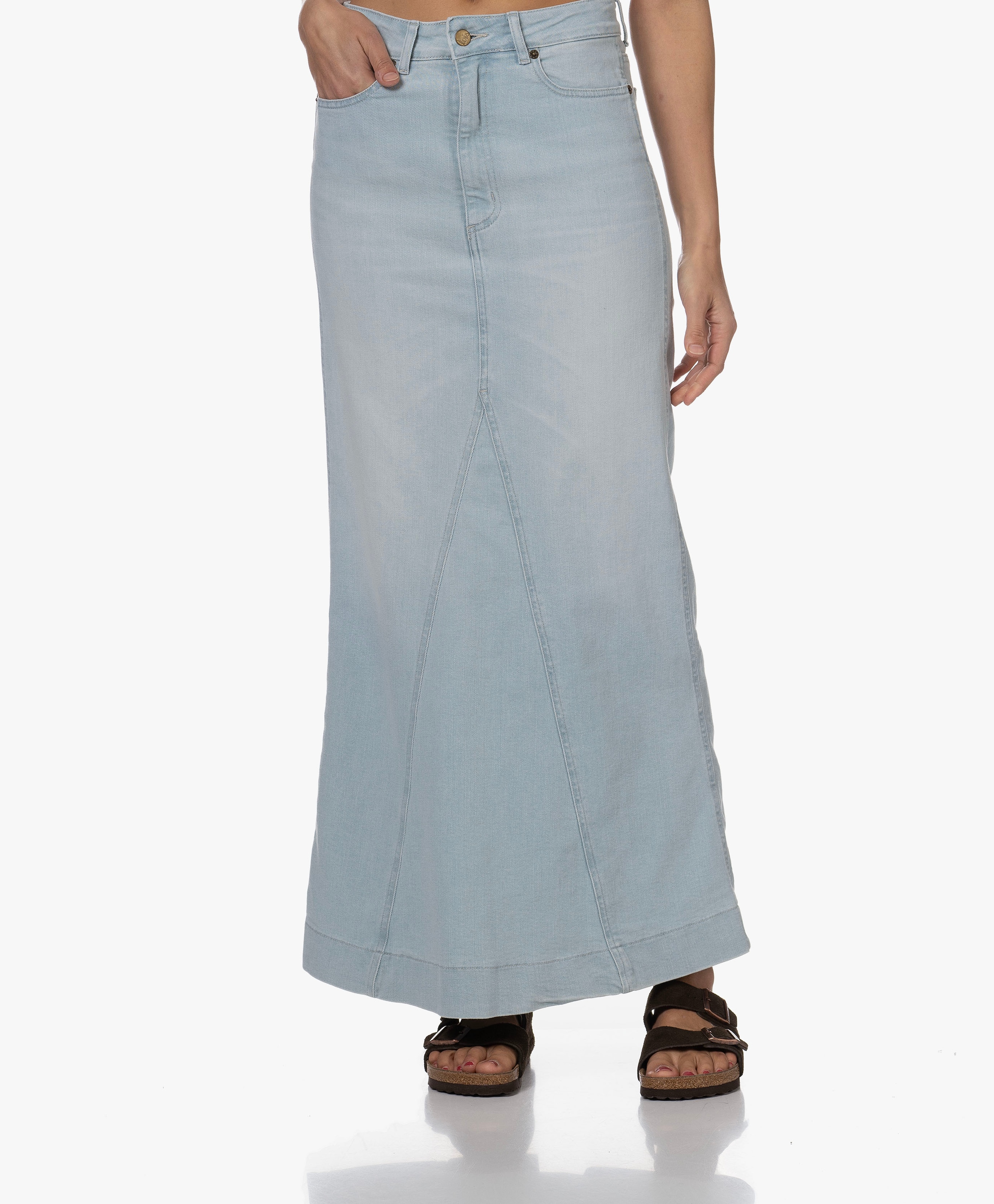 Onda Denim Maxi Rok