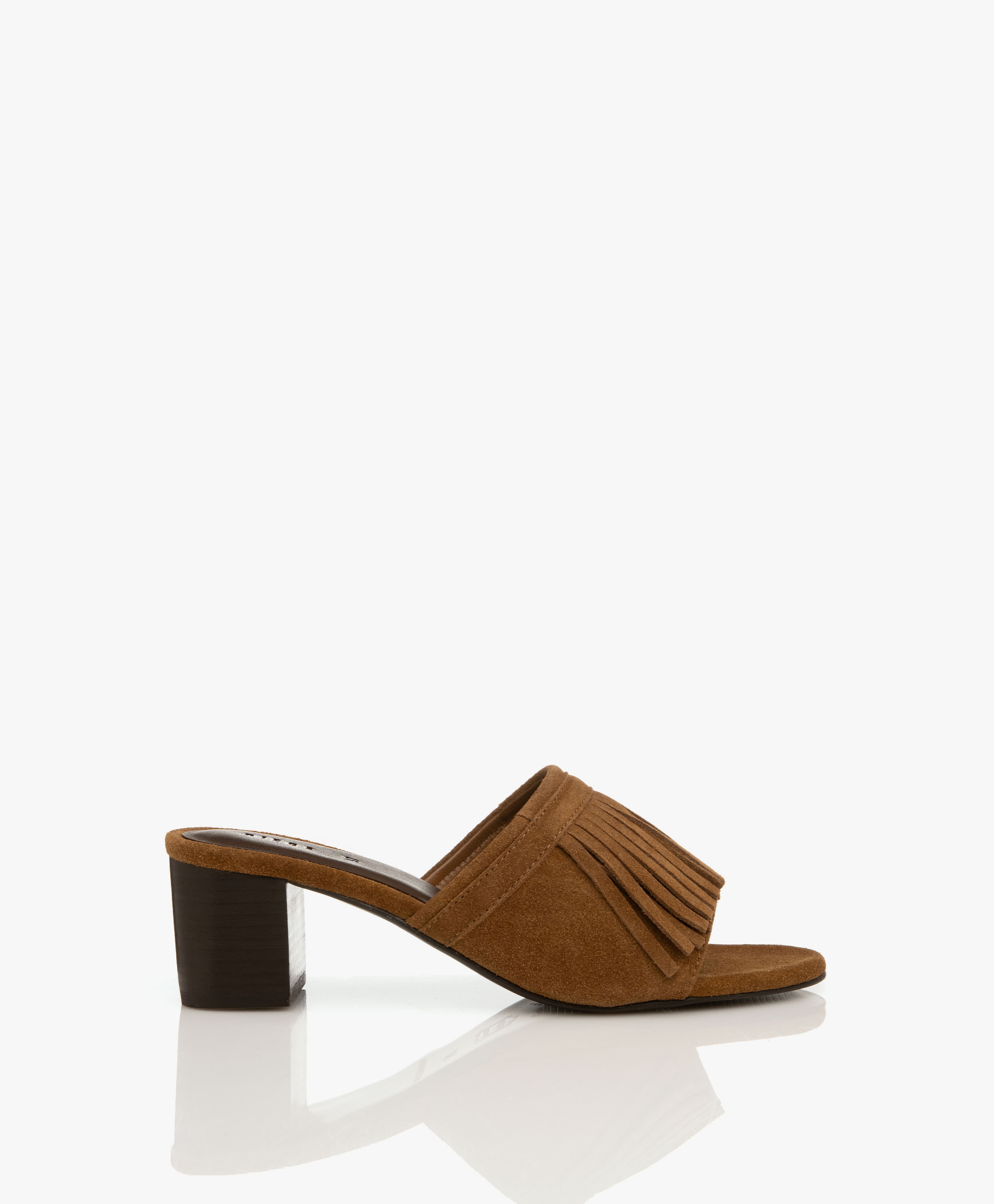 Stello Heeled Mules- Camel