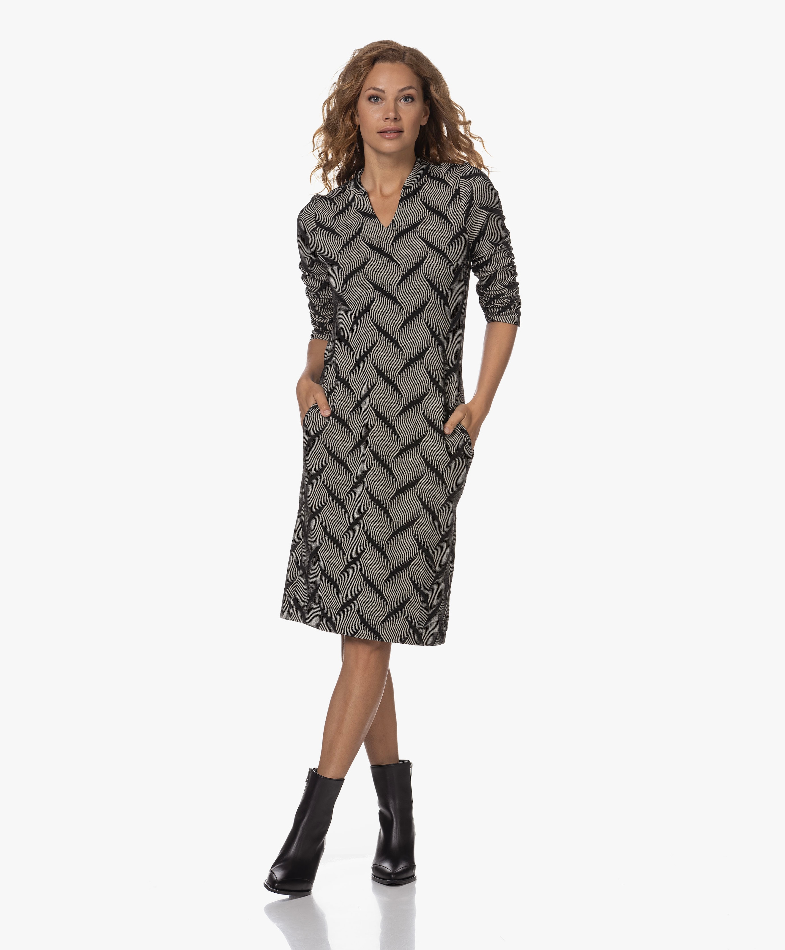 Revi Graphic Dress