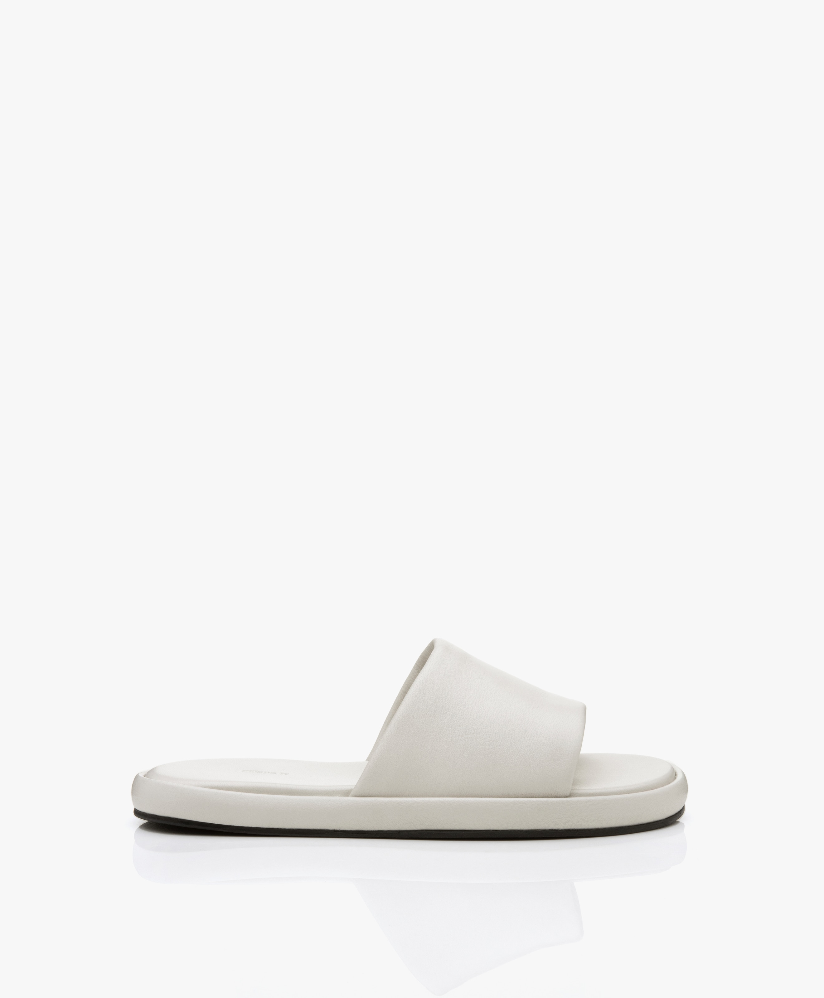 Marin Slide Leren Slippers