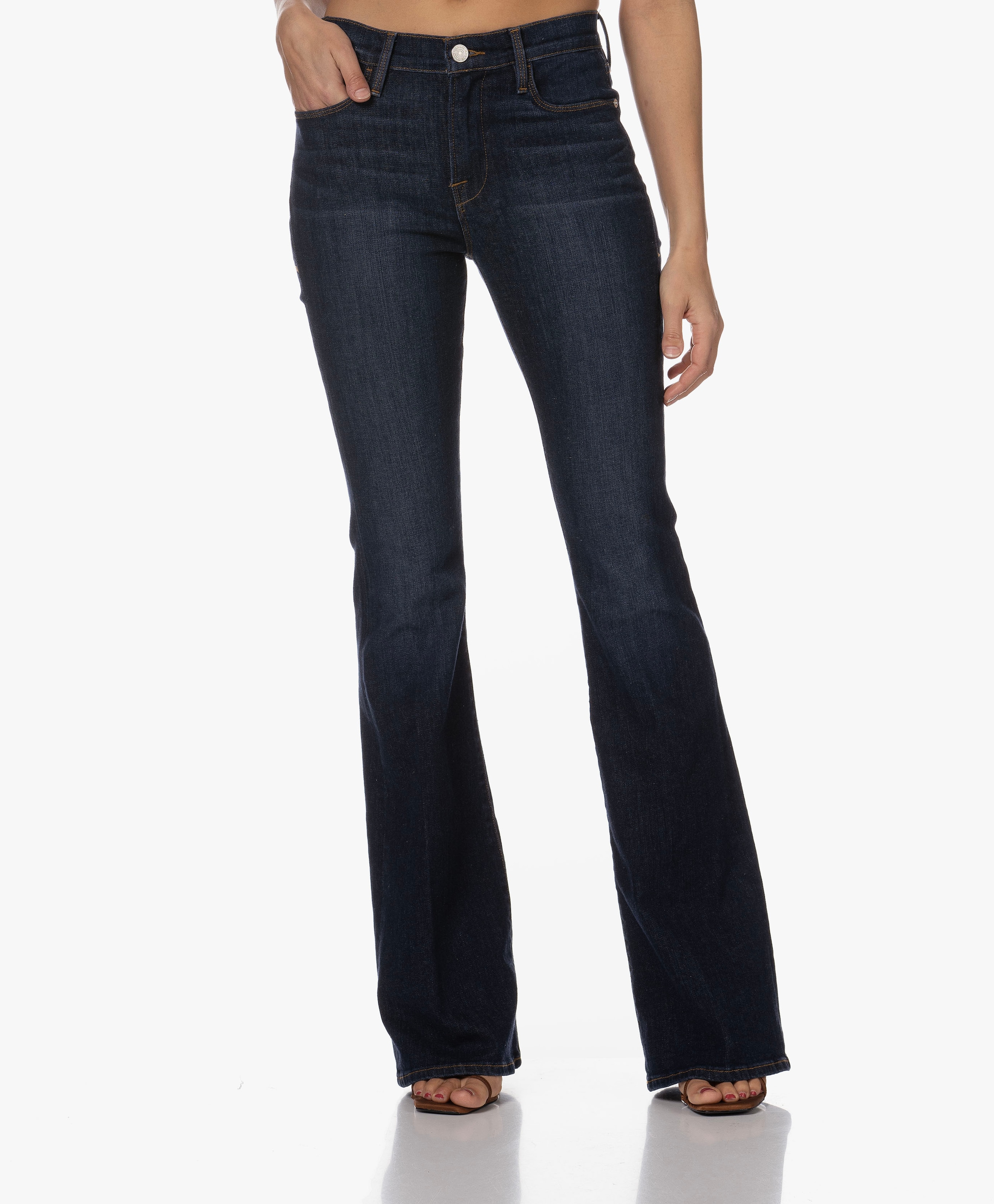 Le High Flare Stretch Jeans