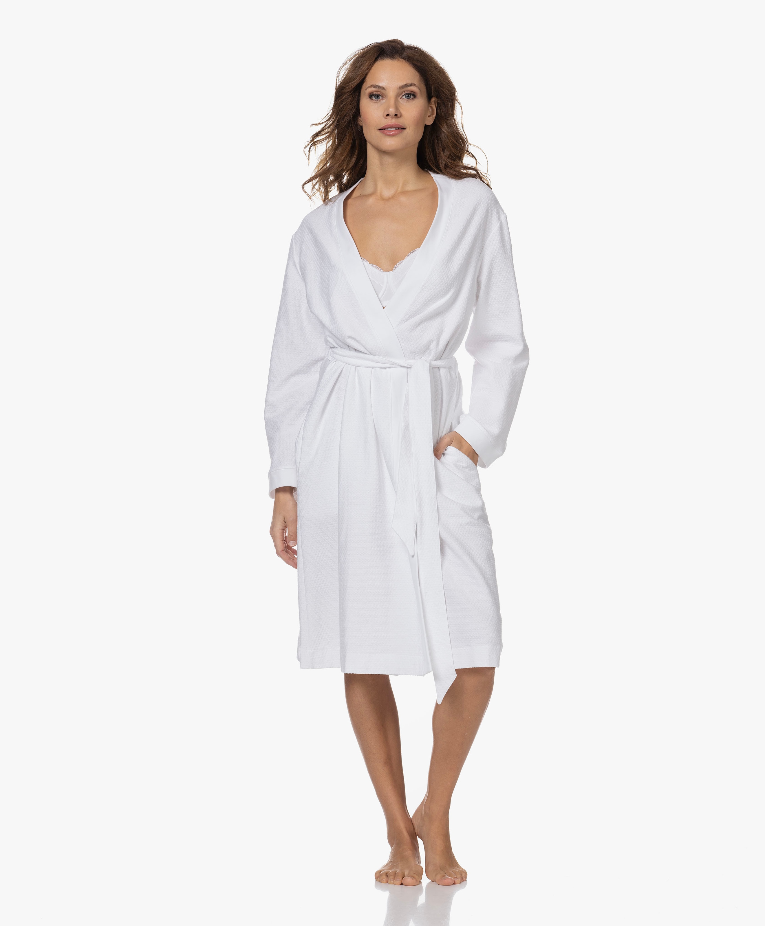 Robe Selection Wafel Katoenen Badjas