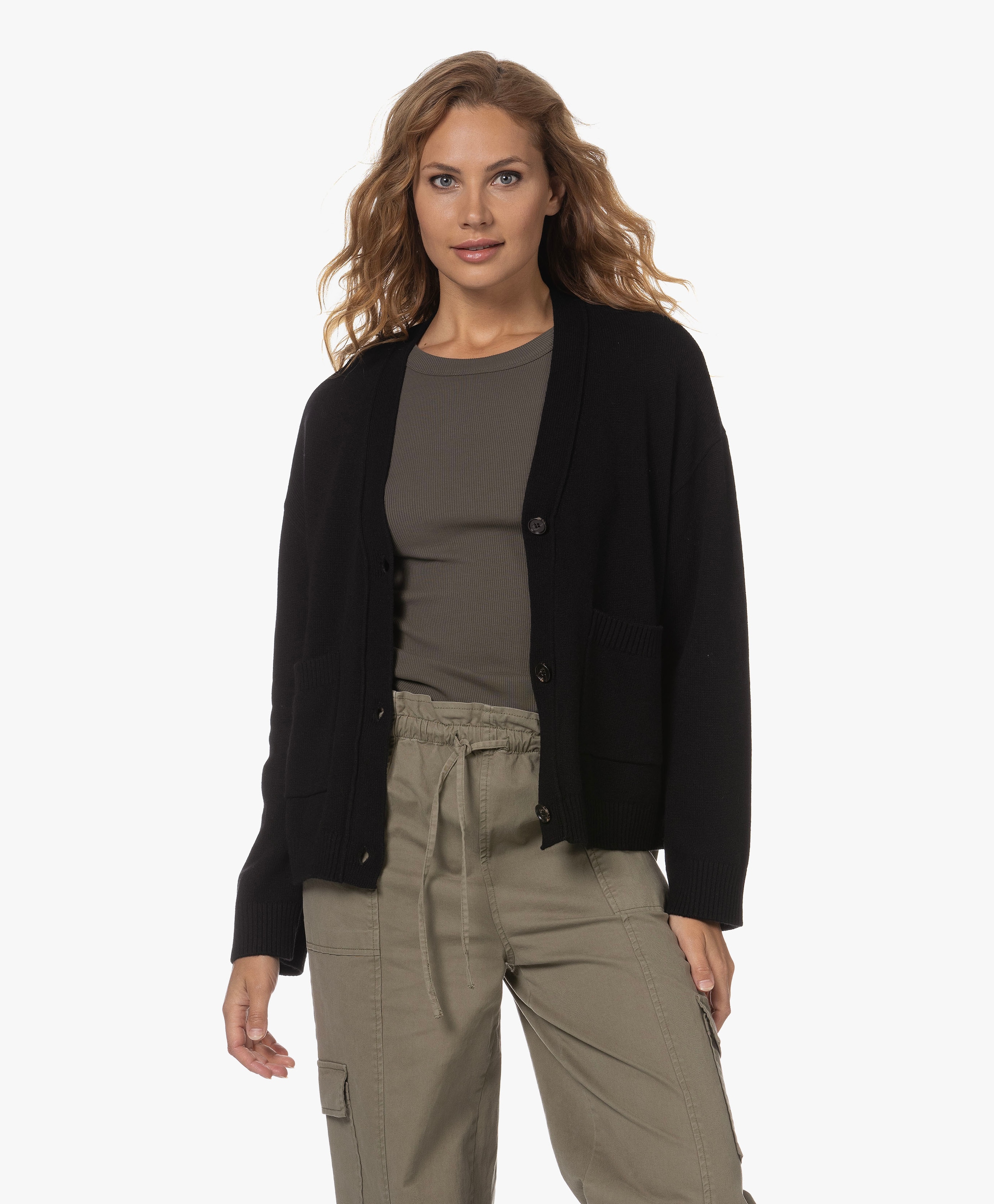 Lindi Wool Blend Cardigan