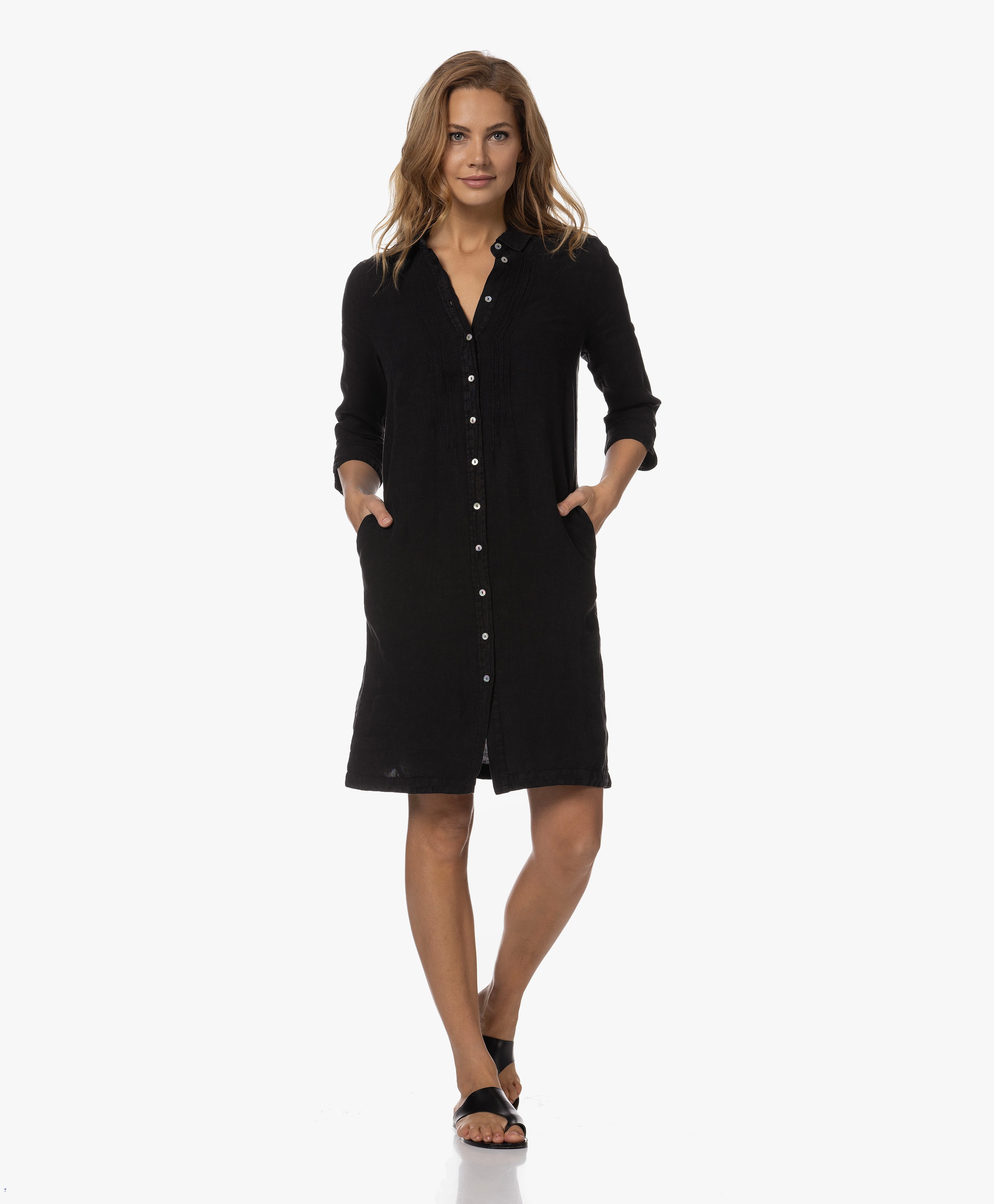 Palms Linnen Blousejurk