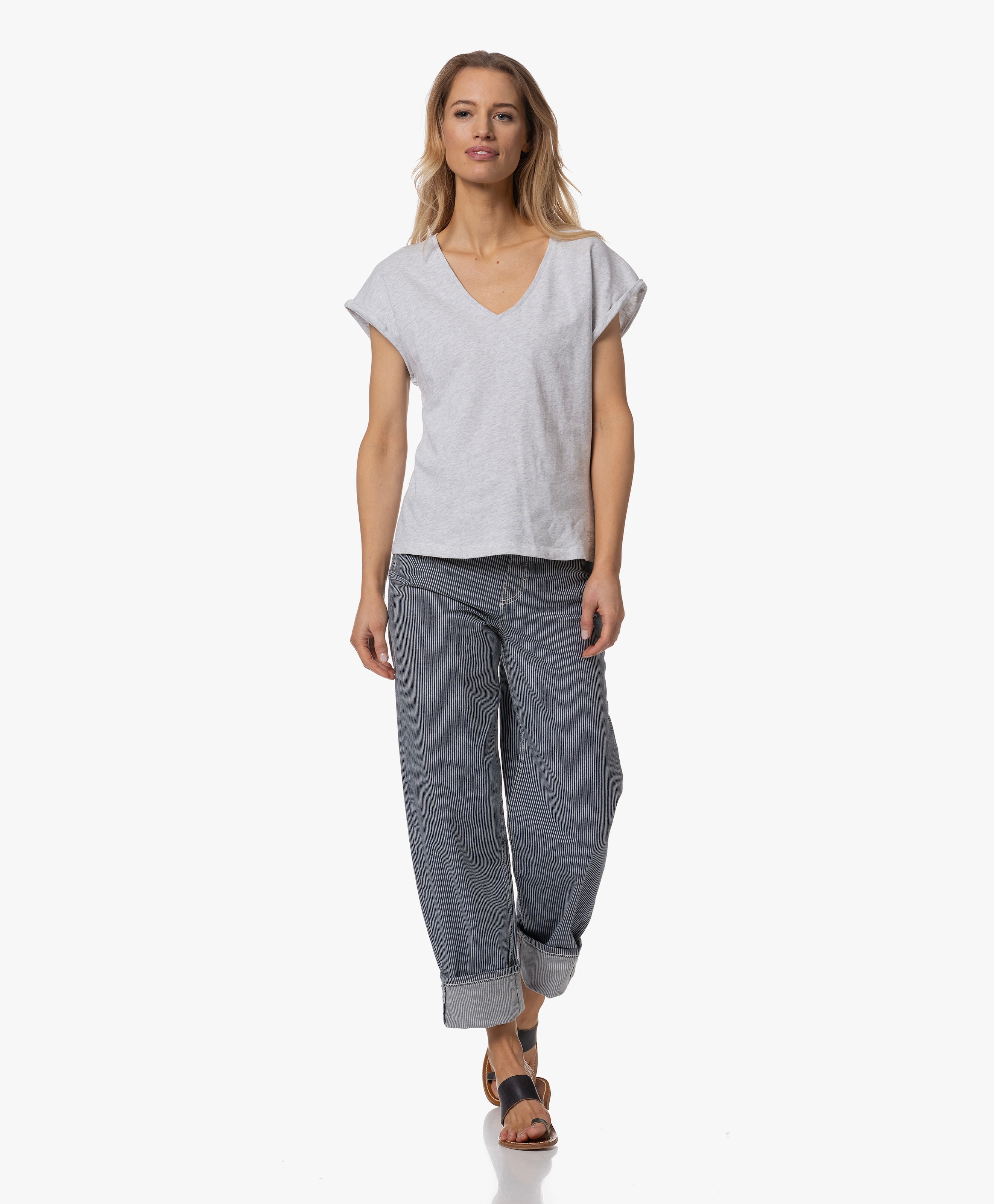 Lew Stripe Jeans