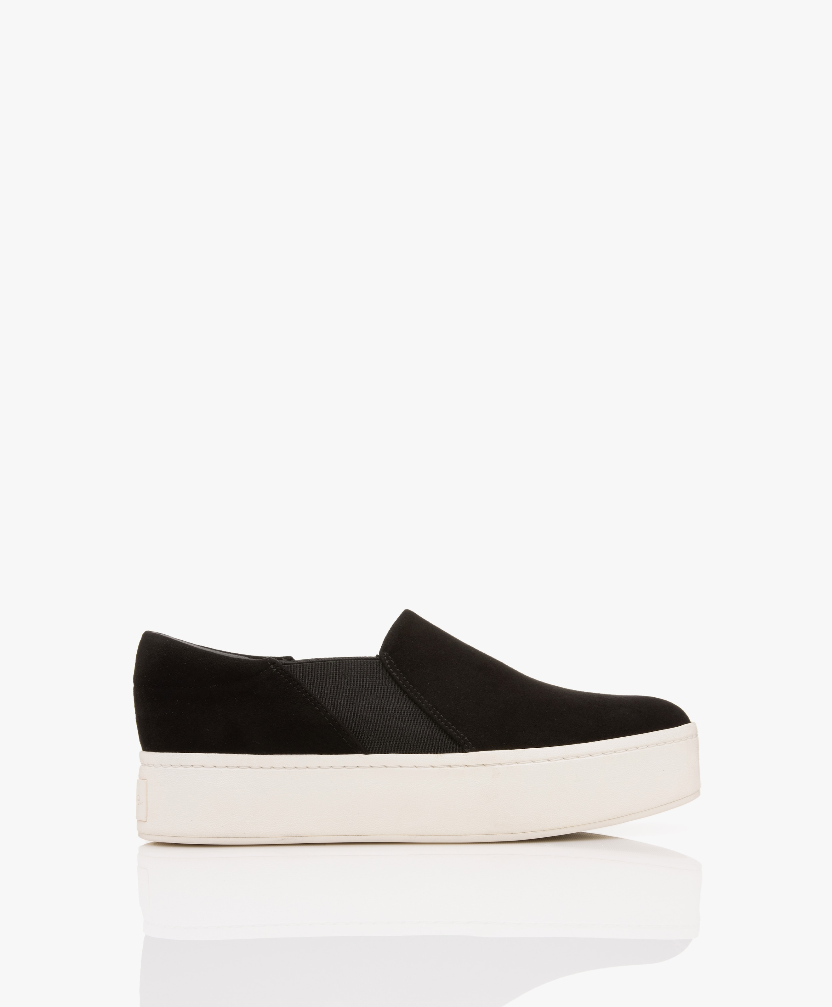 Warren Suede Platform Sole Slip-ons