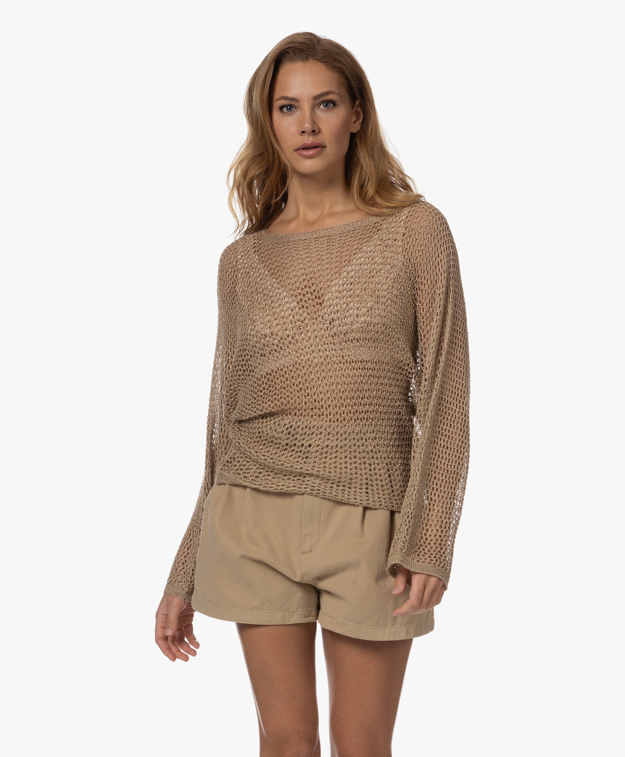 Crochet Mesh Trui