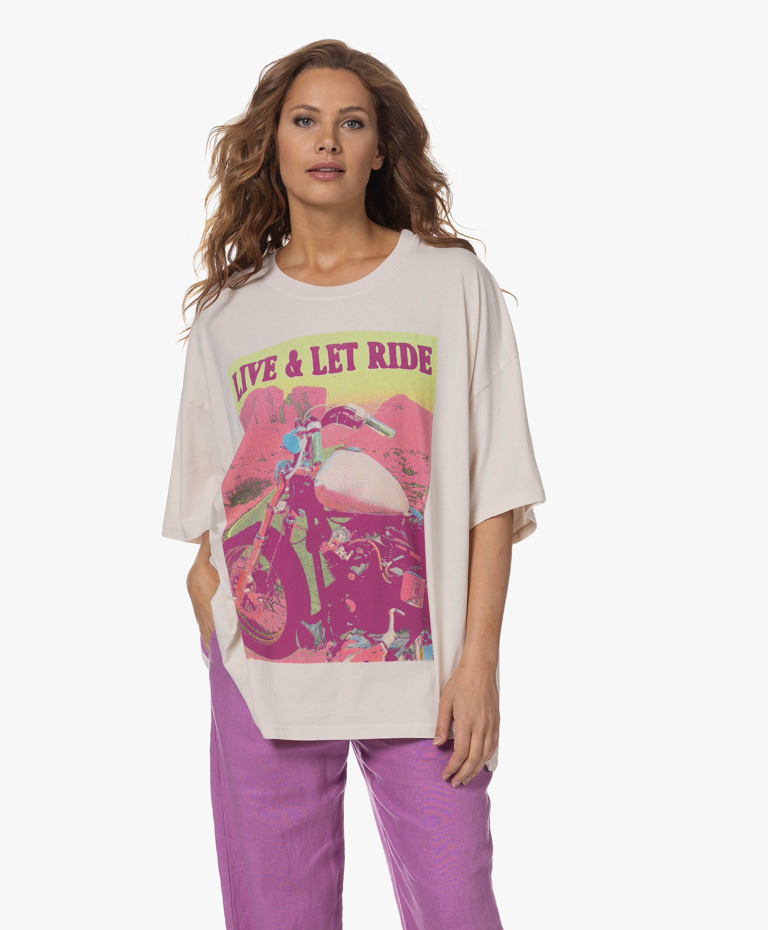 Live And Let Ride Oversized T-shirt