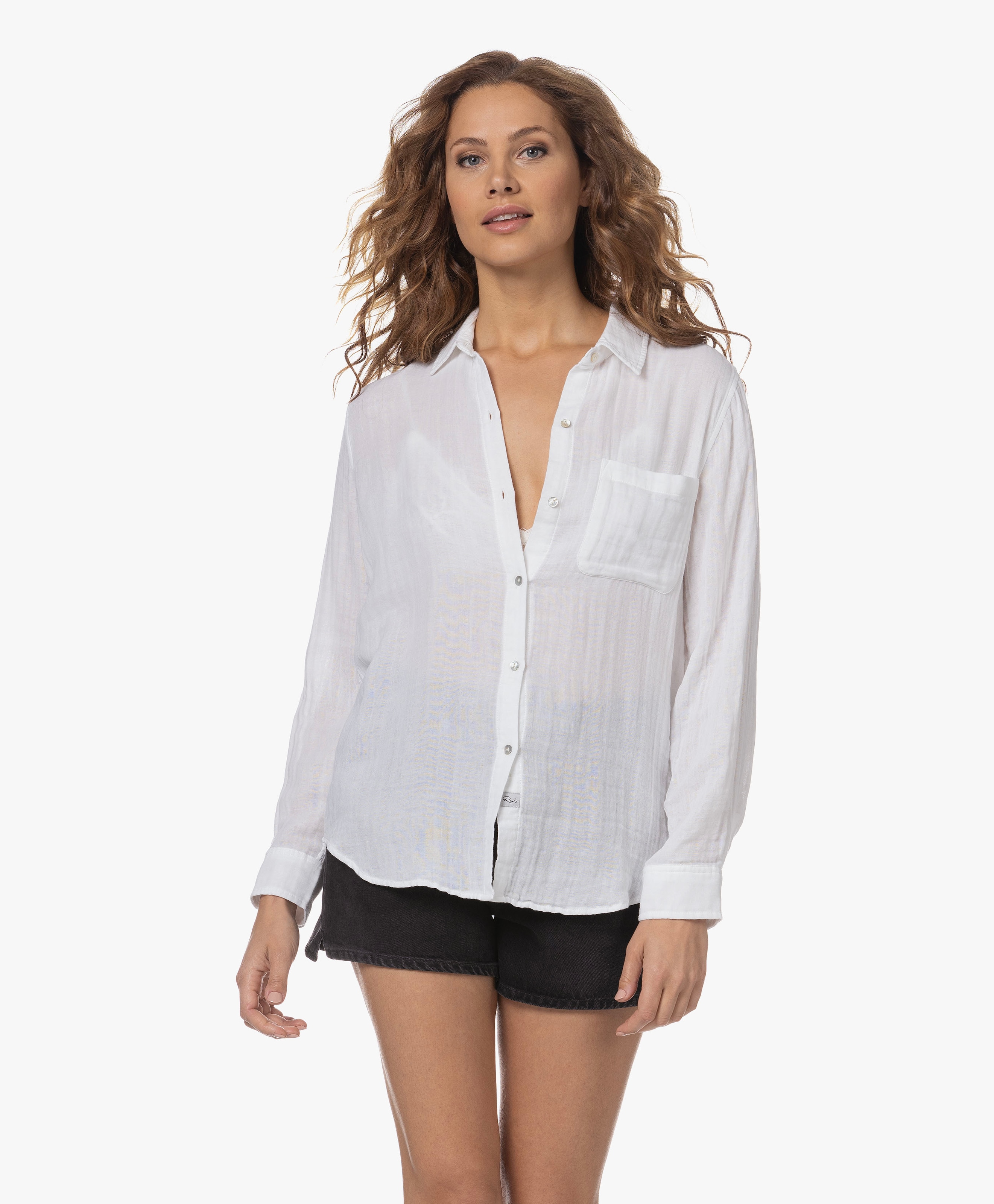 Ellis Organic Cotton Muslin Shirt