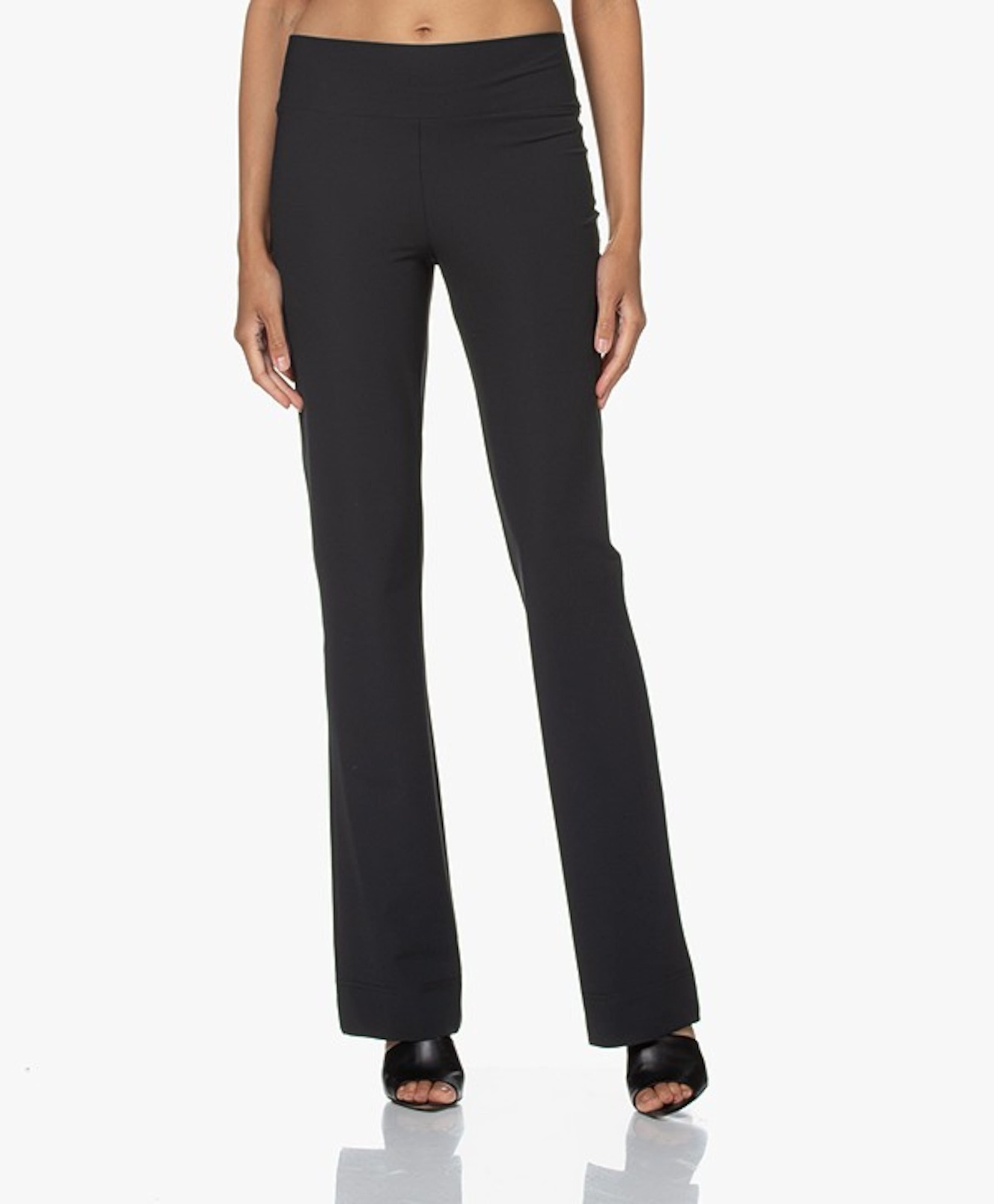 Zaya Flared Travel Jersey Pants