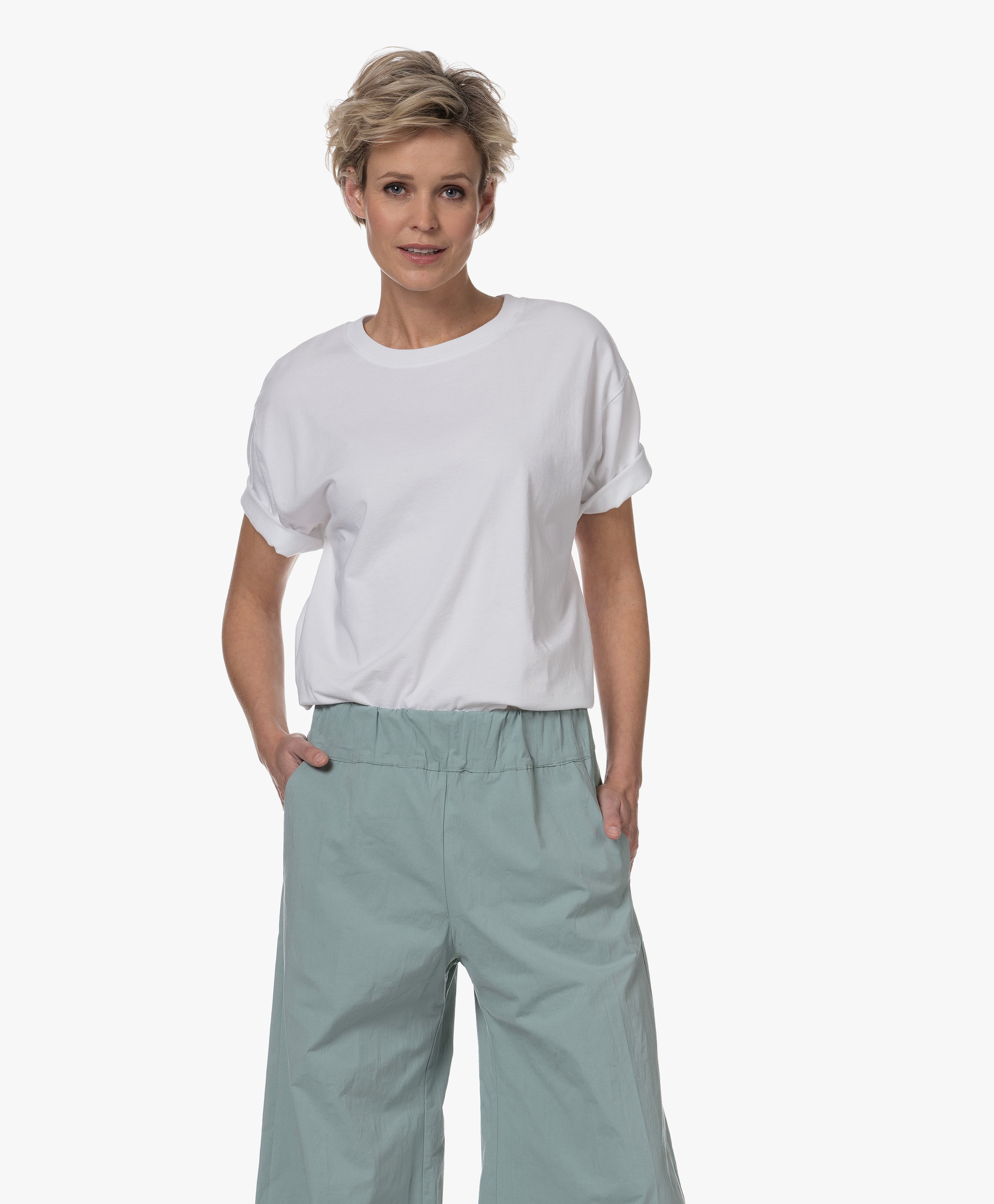 Fizvalley Katoenen Boxy T-shirt