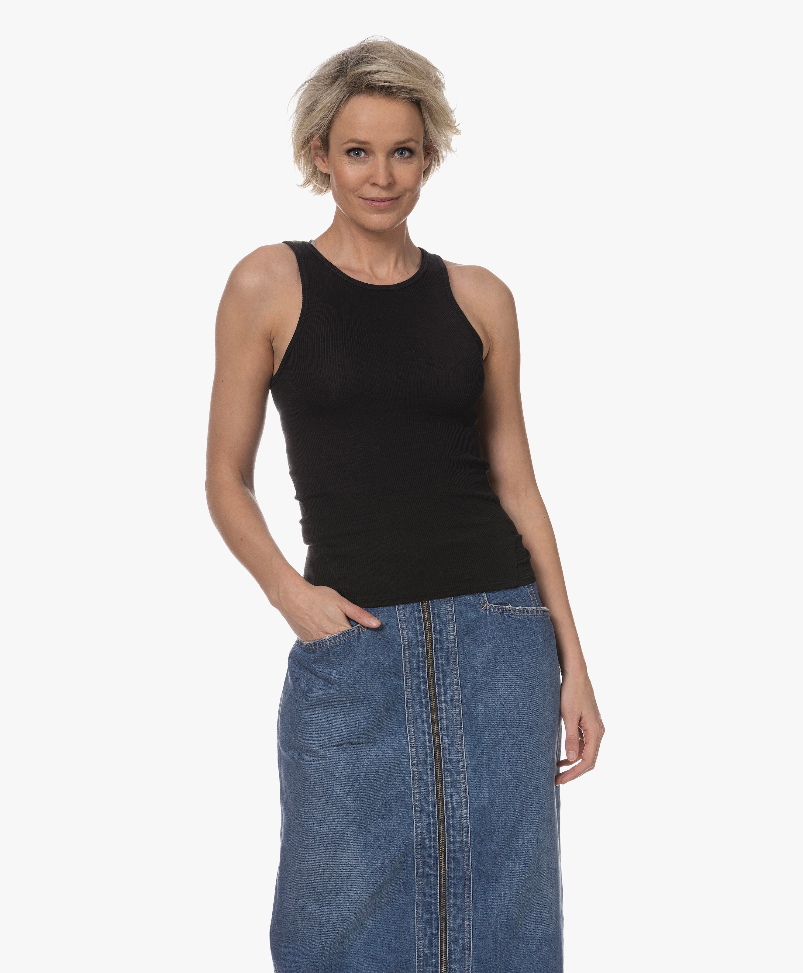 The Essential Rib Tank Top