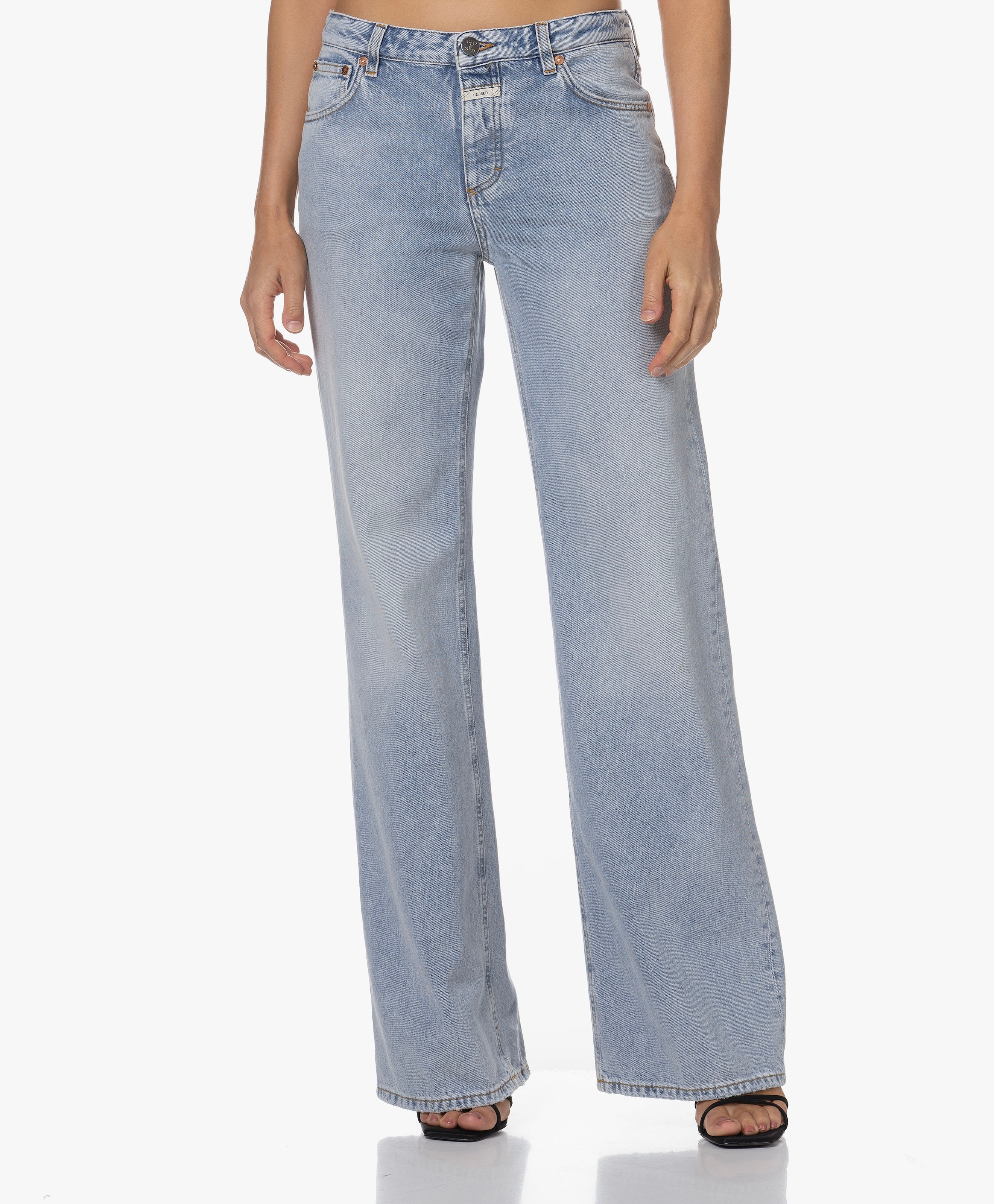 Gillan Wijde Pijpen Jeans