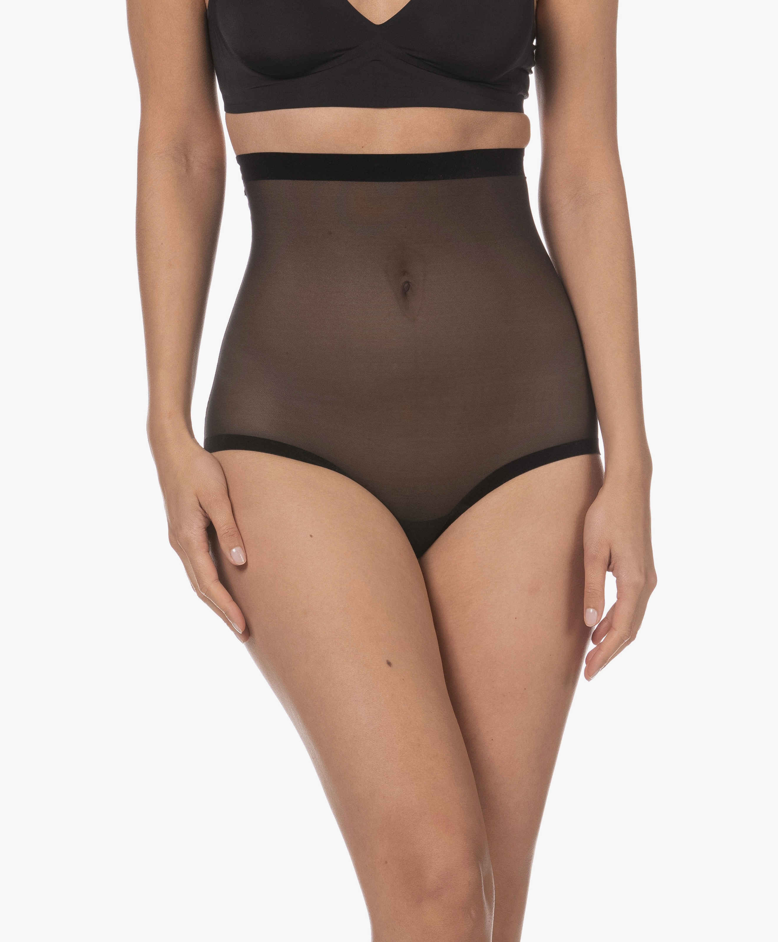 Tulle Control Panty High Waist