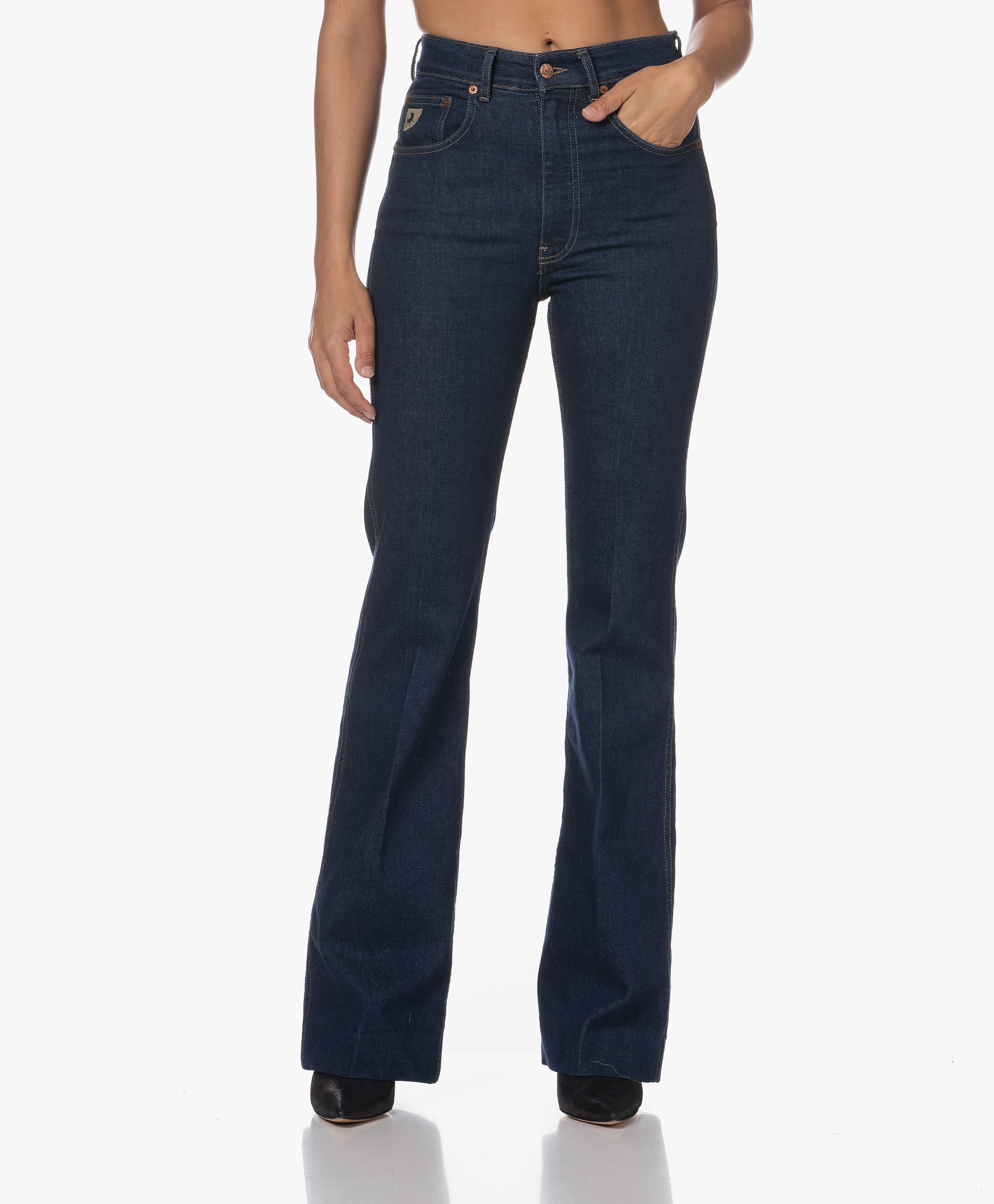 Riley Stretch Flared Jeans