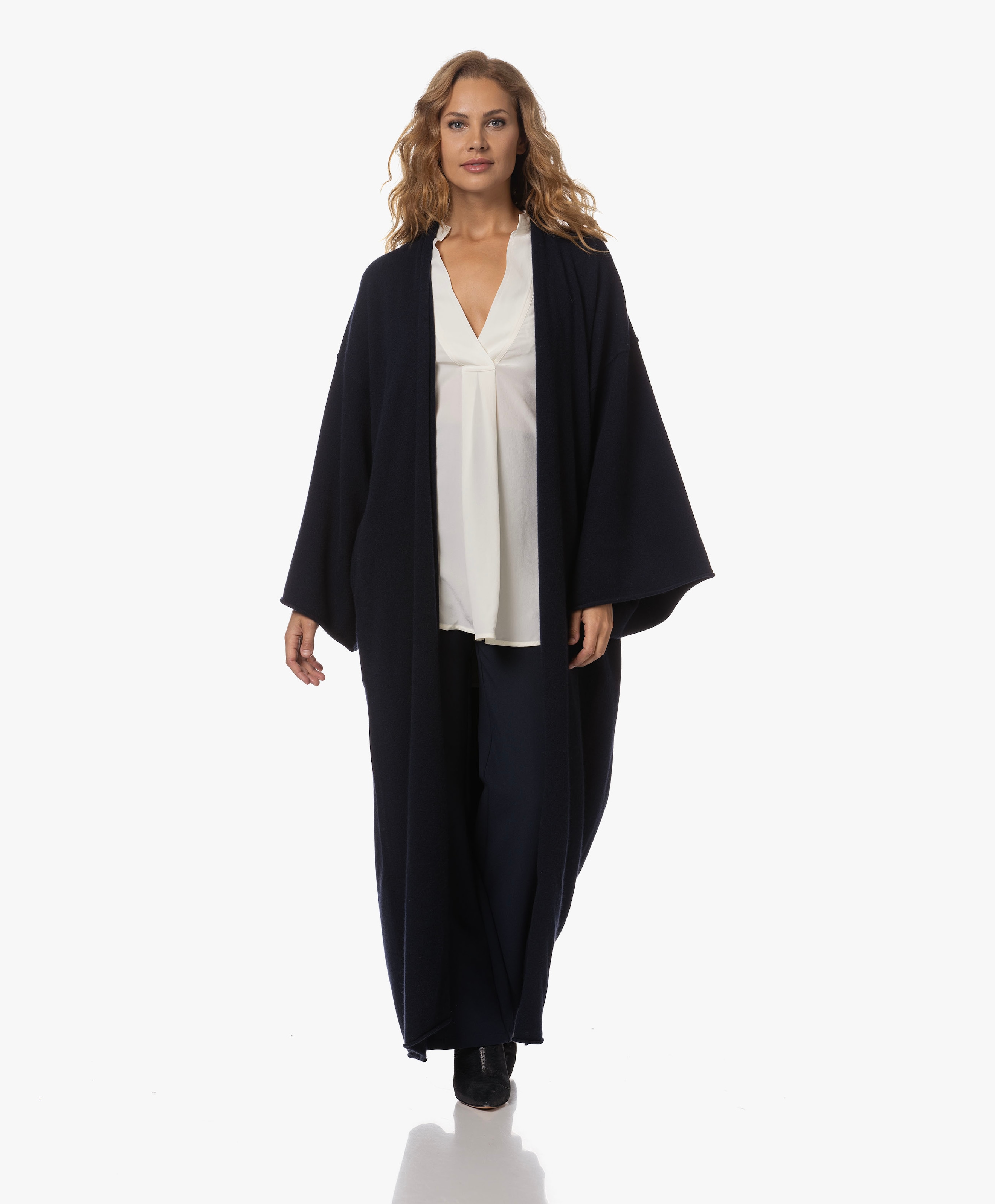 N°325 Anne Cashmere Blend Maxi Cardigan