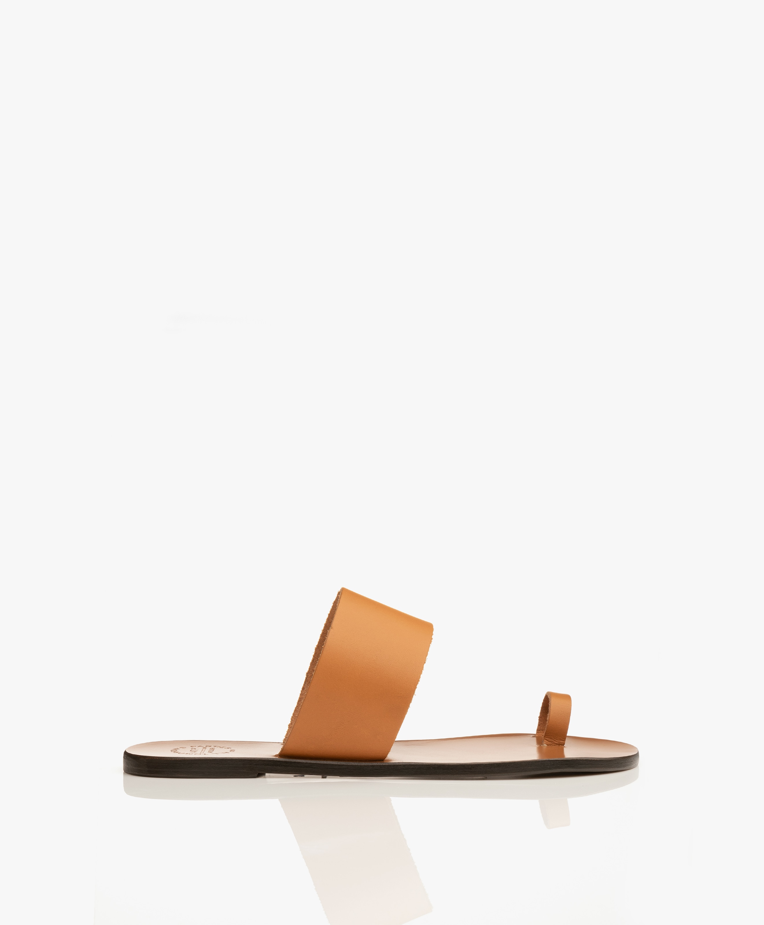 Astrid Leather Toe Slipper Sandals