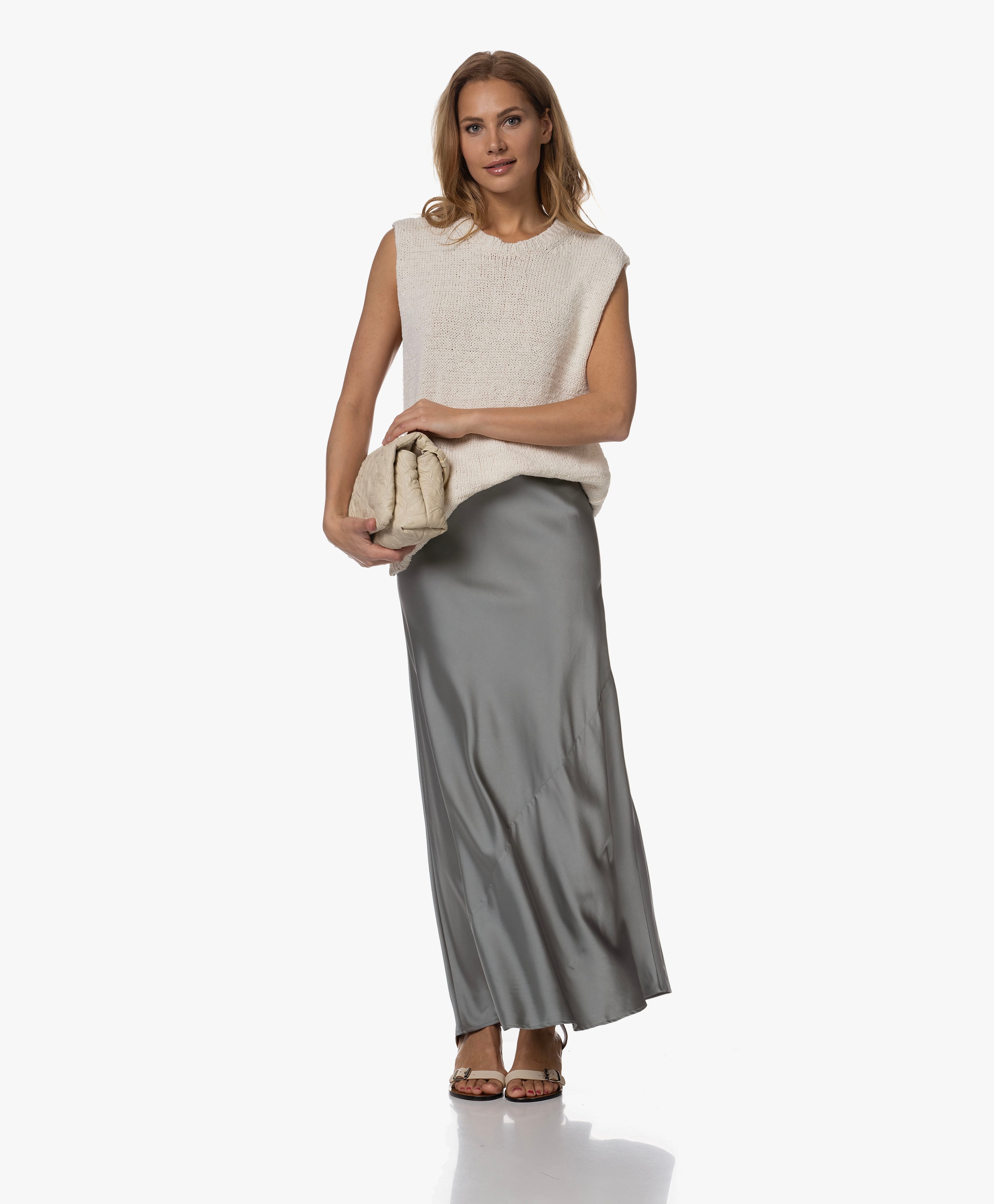 Bardot Satijn Maxi Rok