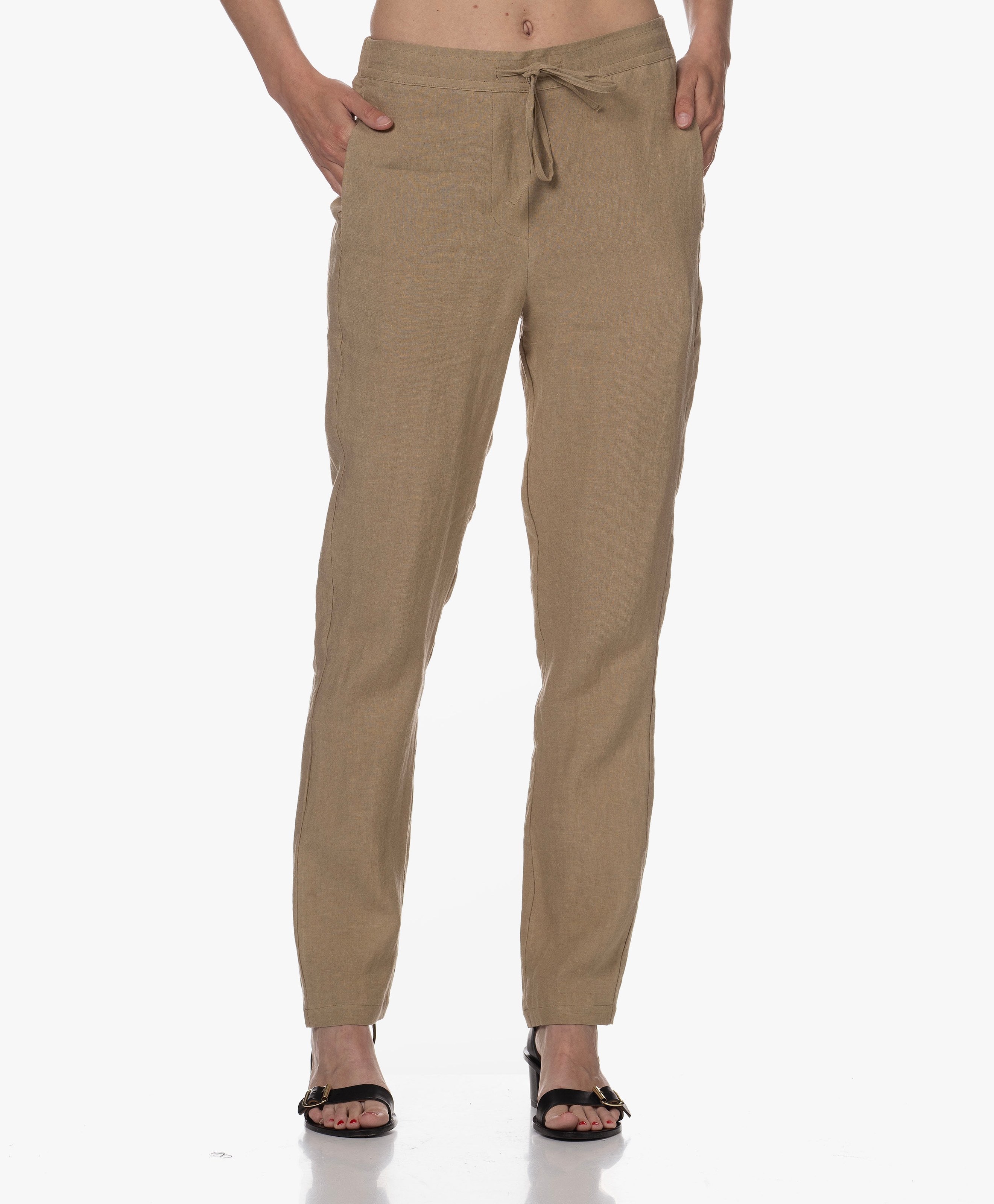 Lisa Linnen Pull-on Pantalon
