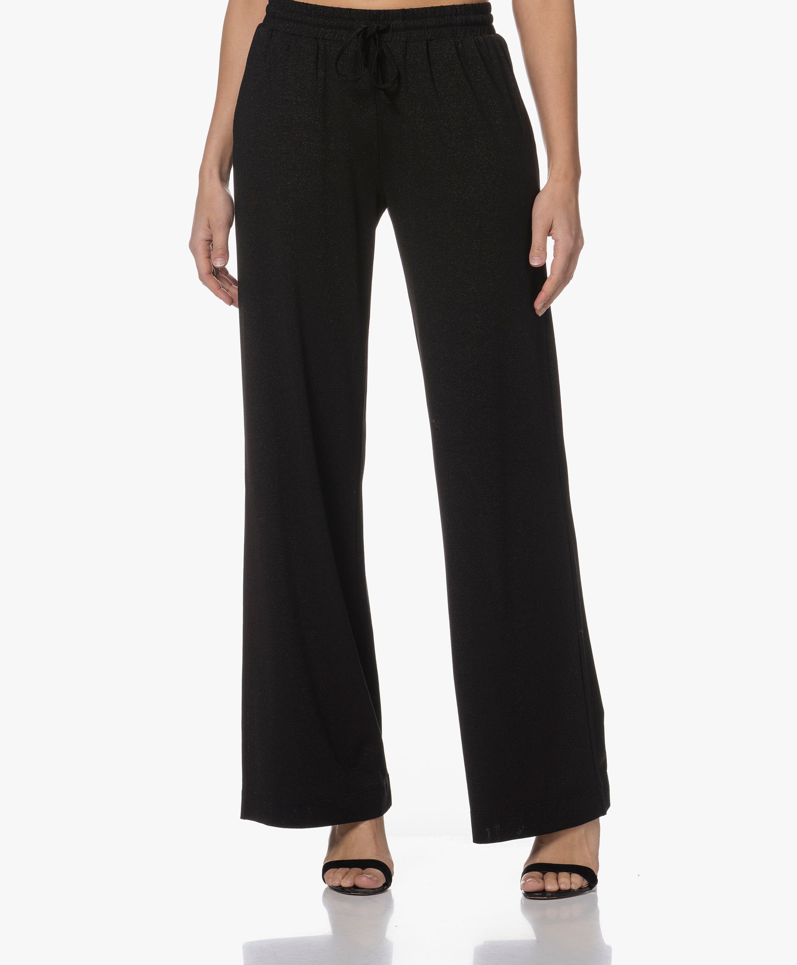 Jersey Broek met Lurex
