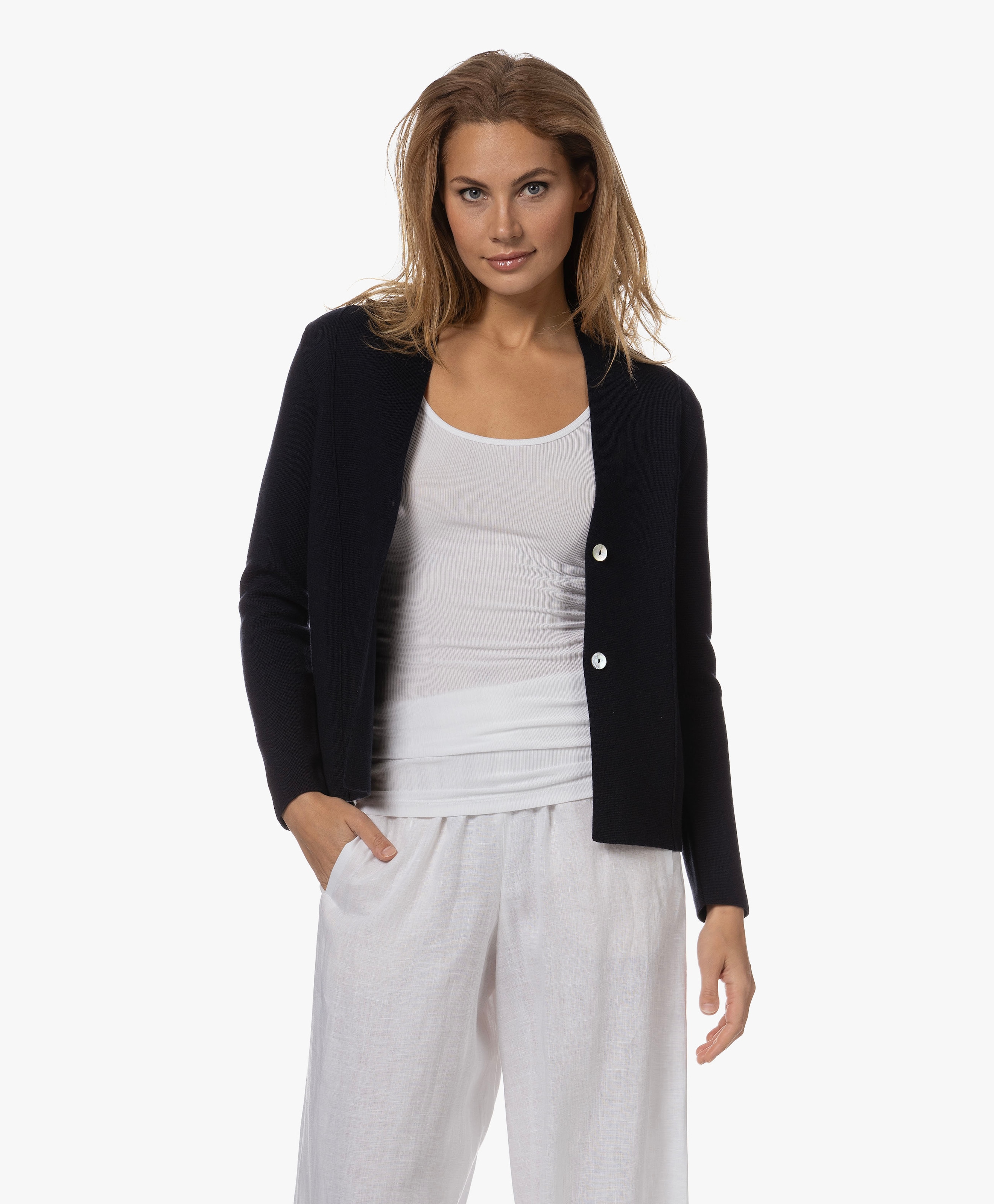 Club Milano Gebreid Vest