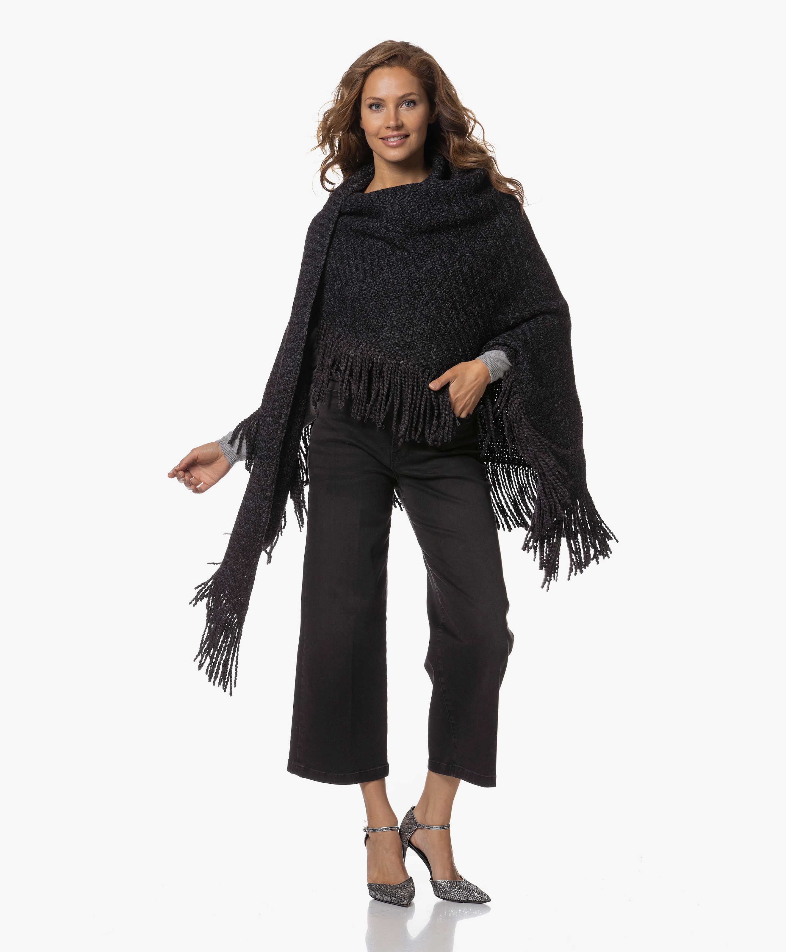 Merino Wolmix Poncho