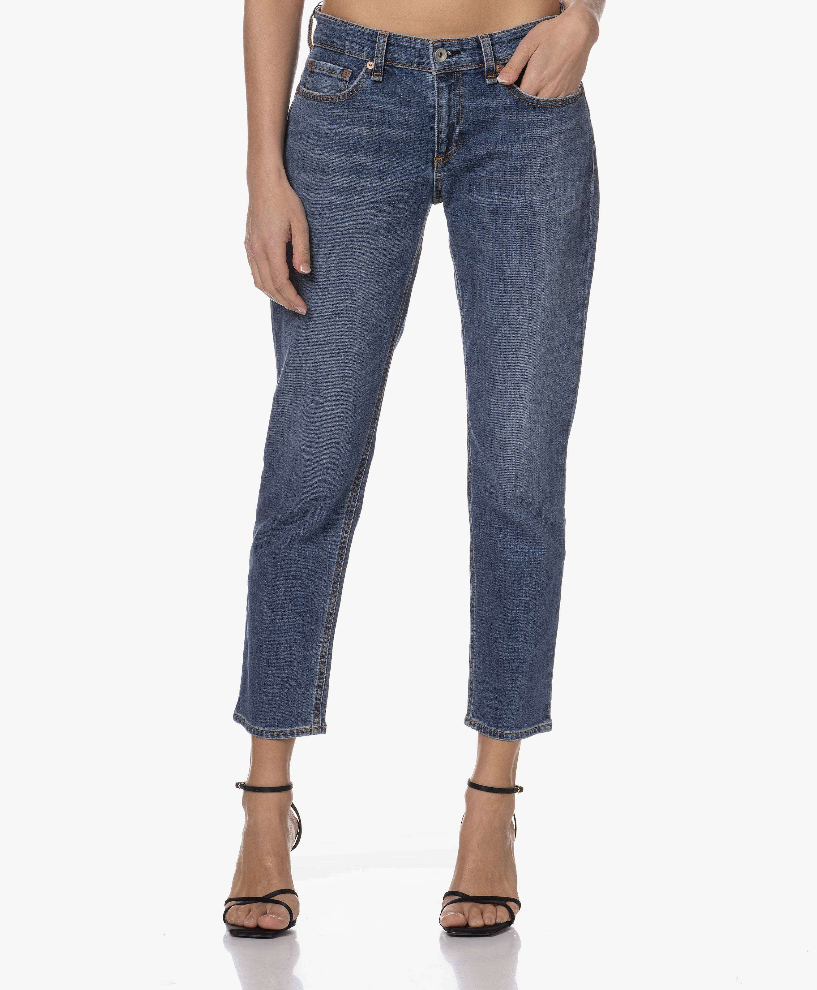 Dre Low-rise Slim Boyfriend Jeans