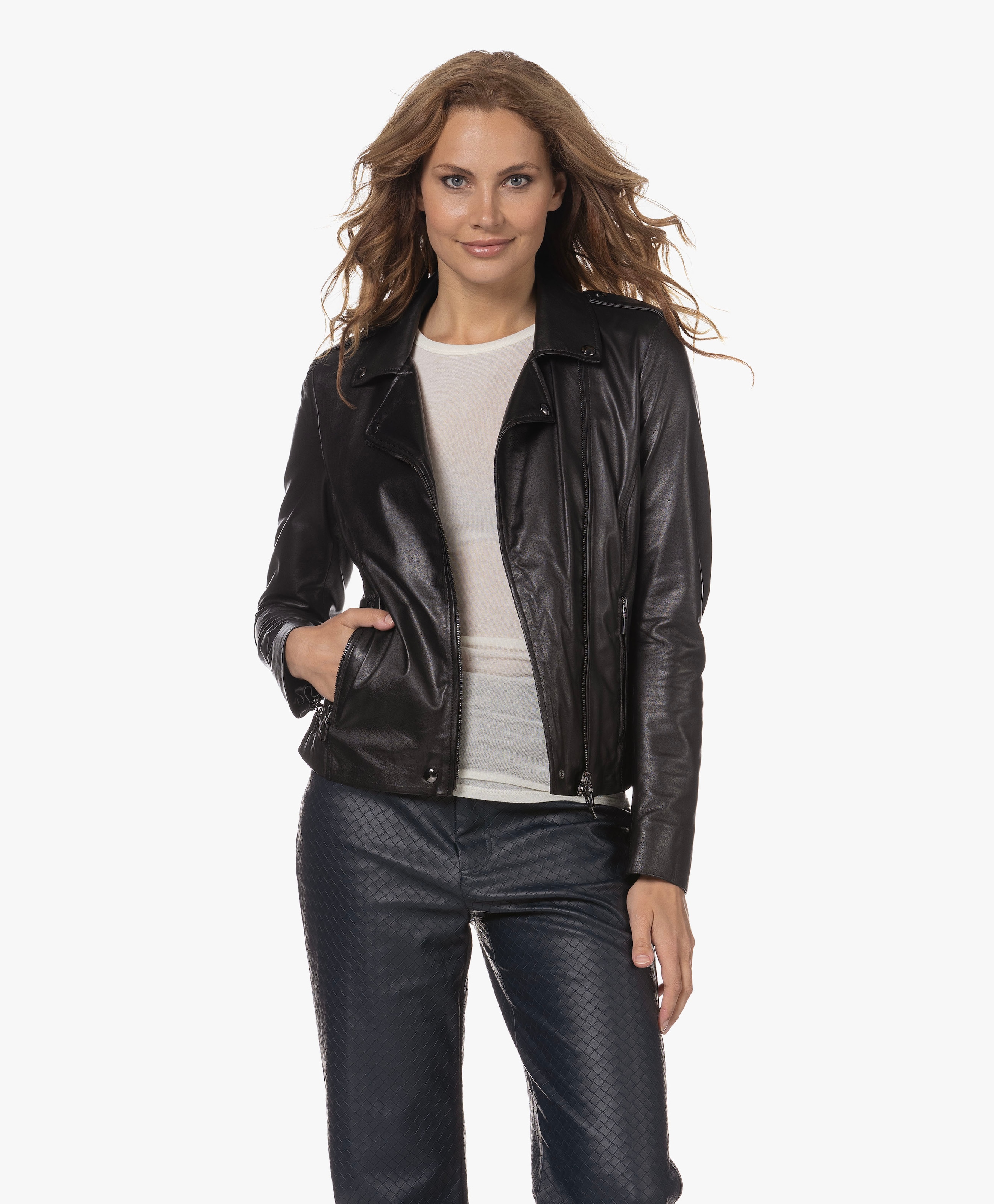 Leather Biker Jacket