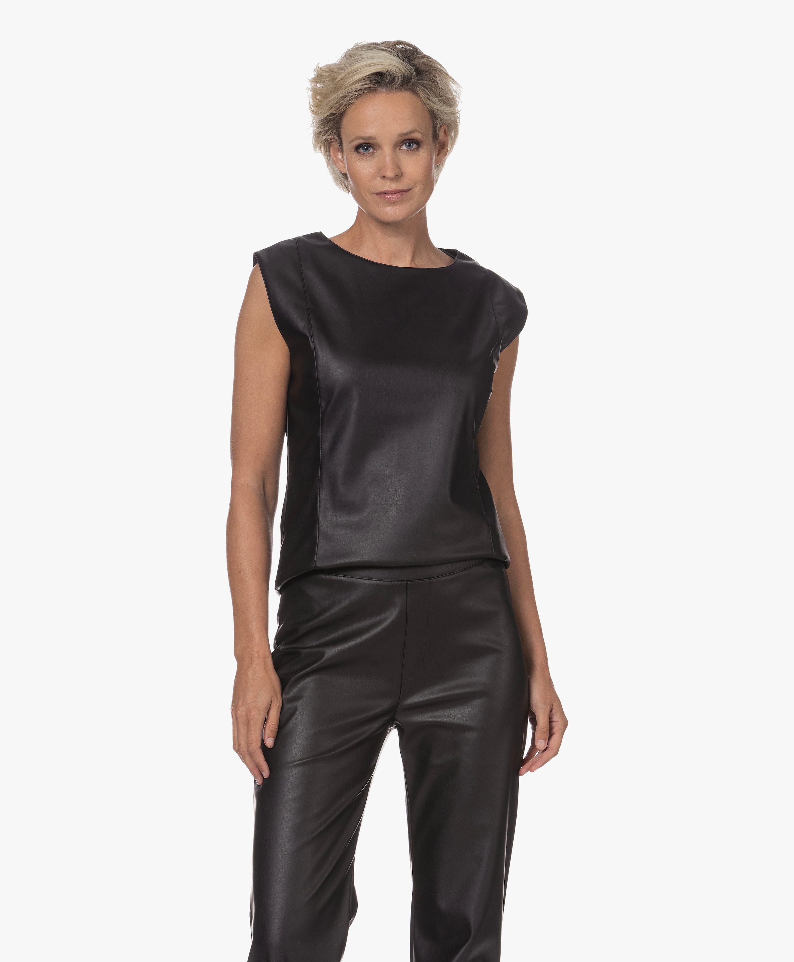 Otsy Vegan Leren Top