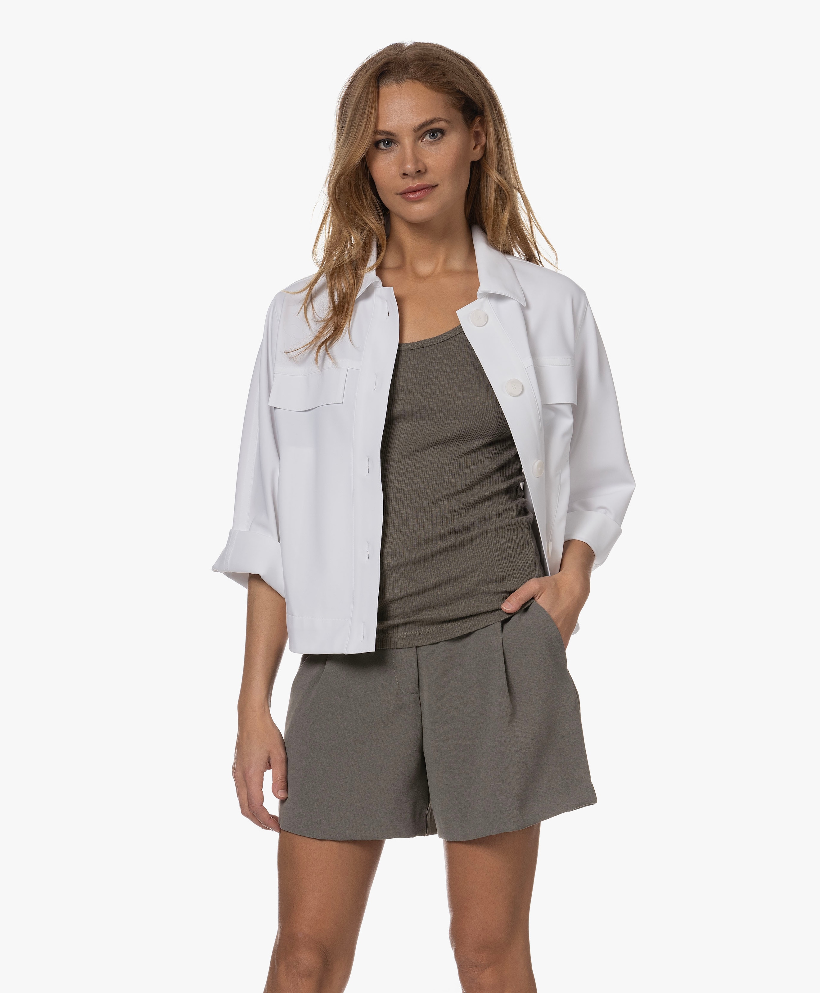 Sachi Bonded Travel Jersey Jacket