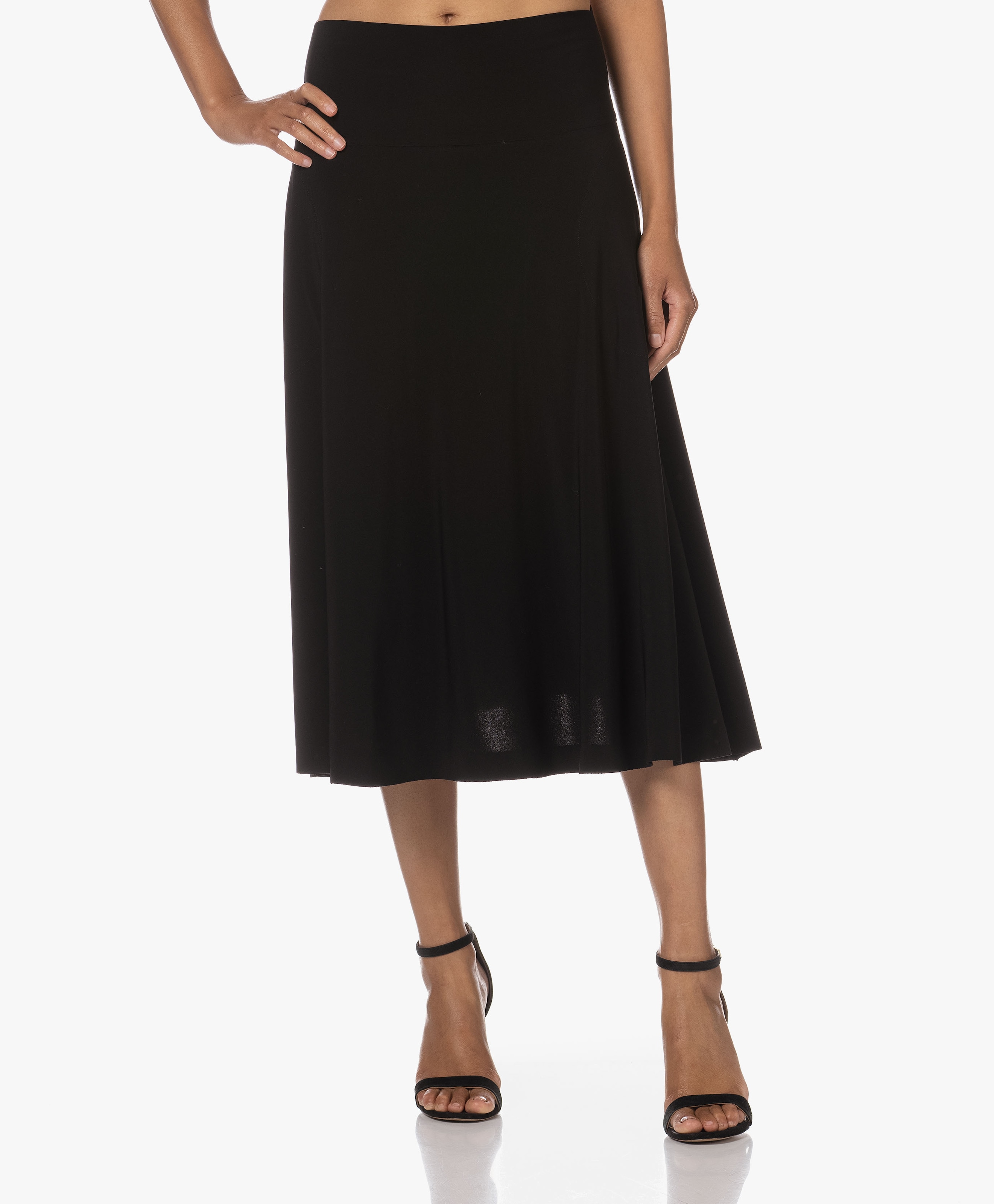 Flared Midi Rok